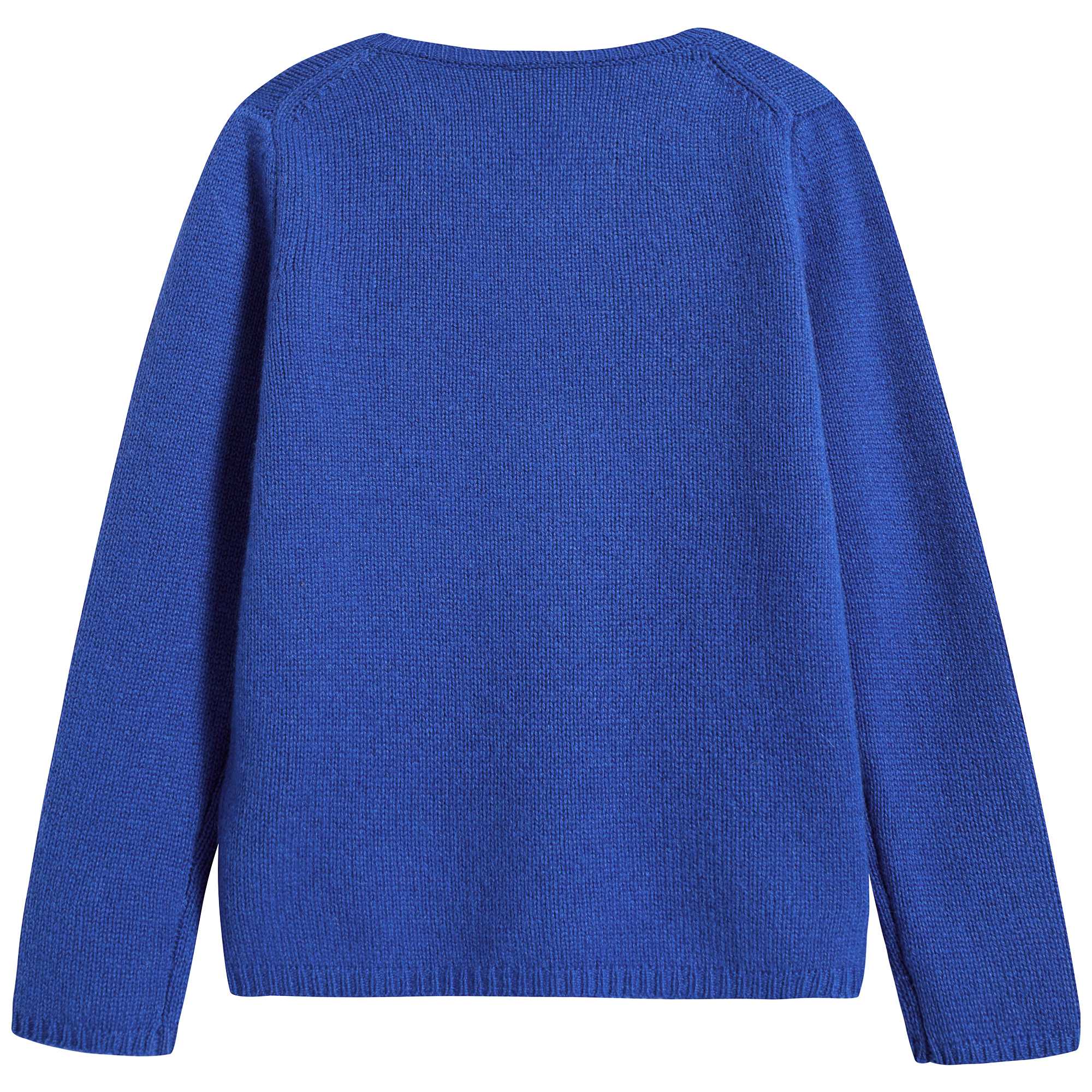 Girls Blue Cashmere Sweater