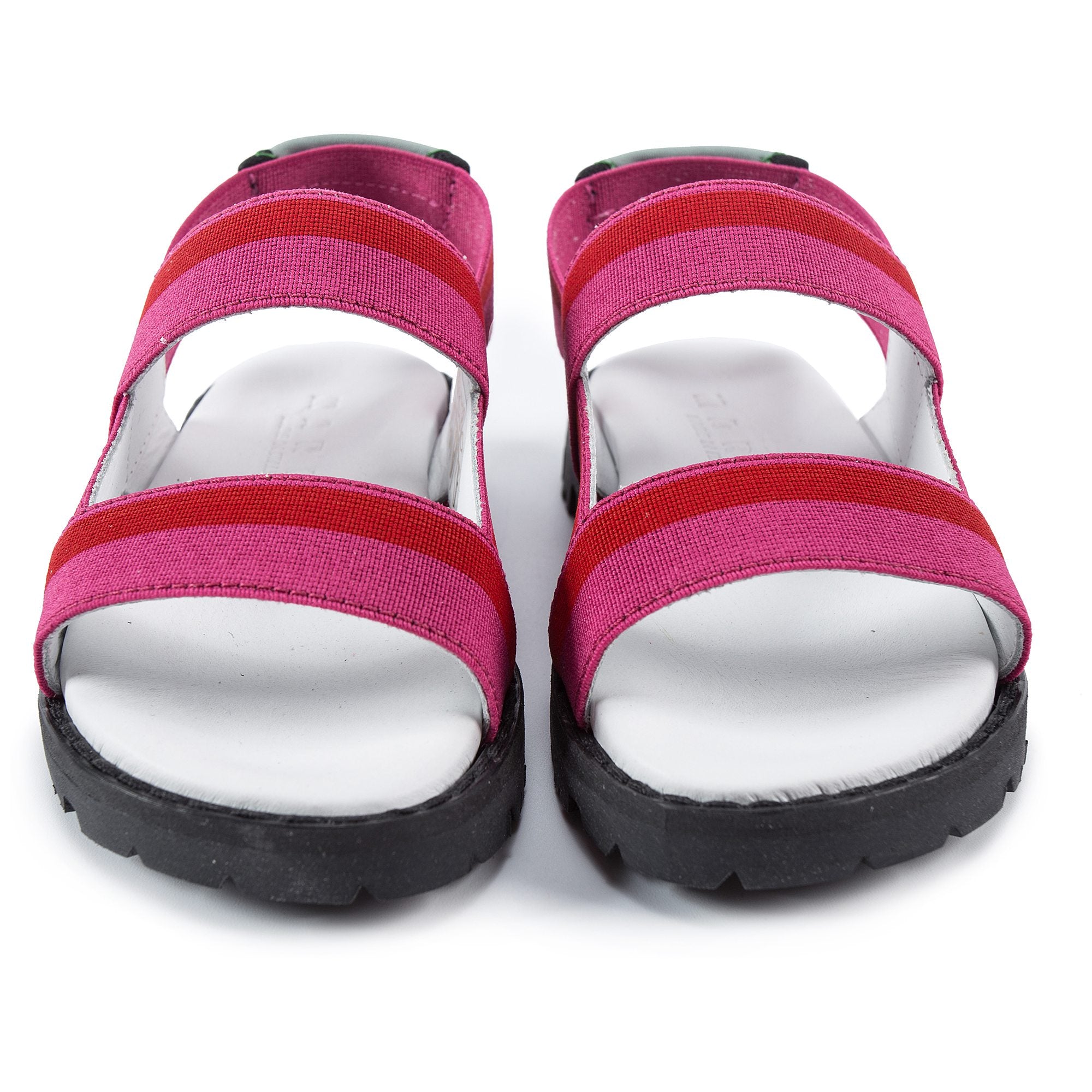 Girls Pink & Red Sandals