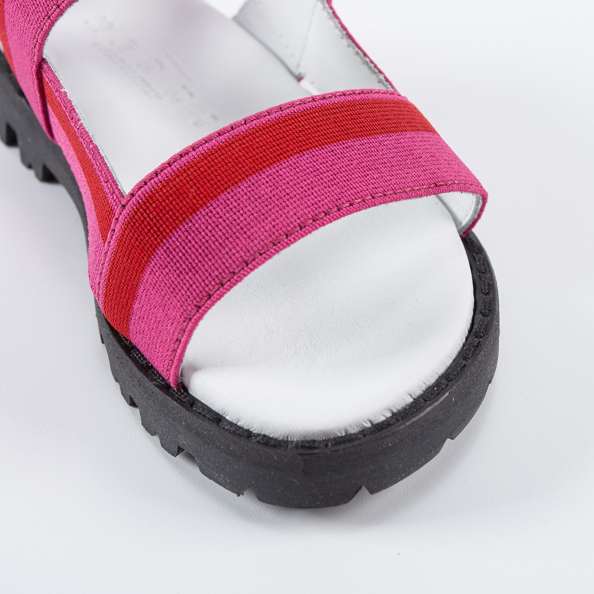 Girls Pink & Red Sandals