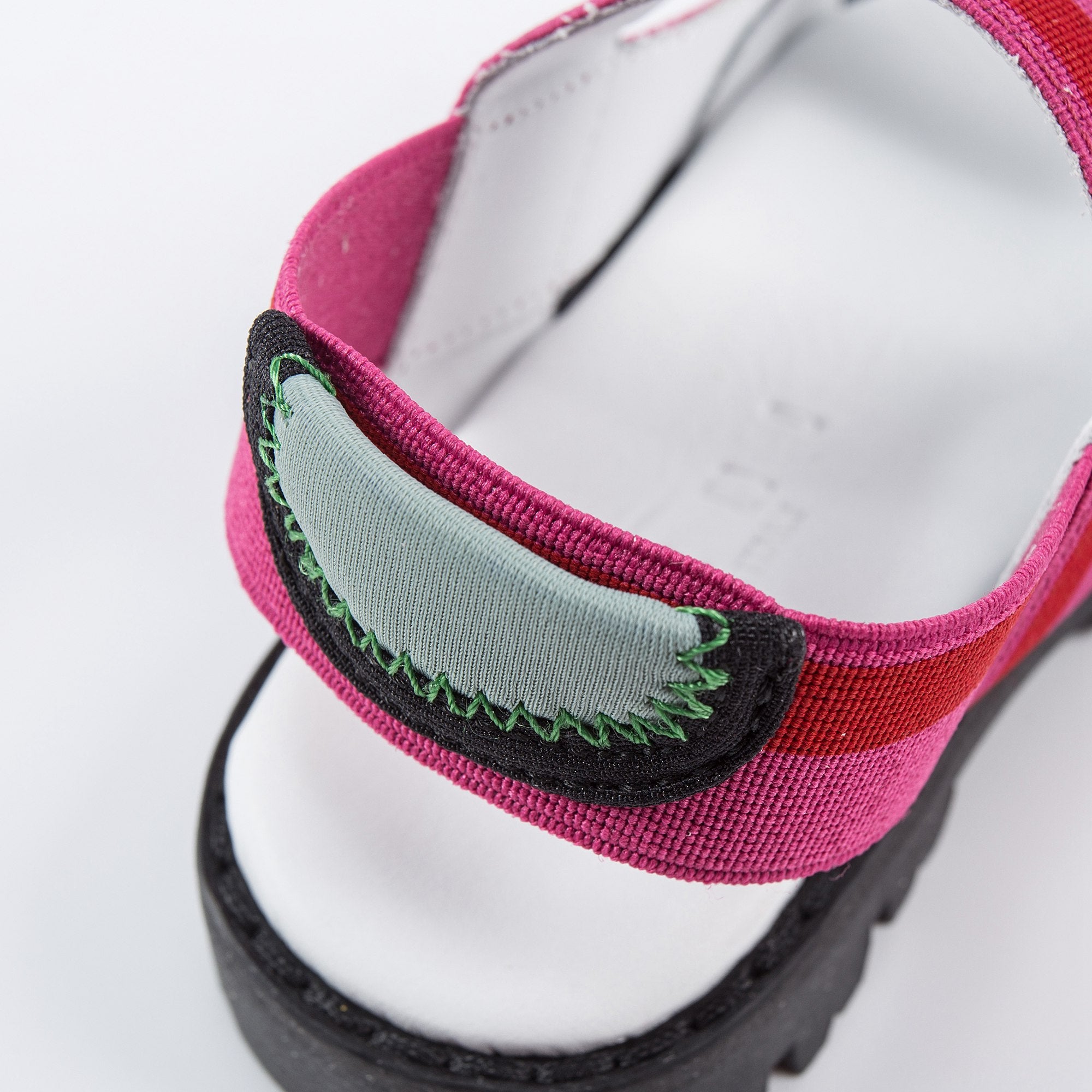Girls Pink & Red Sandals