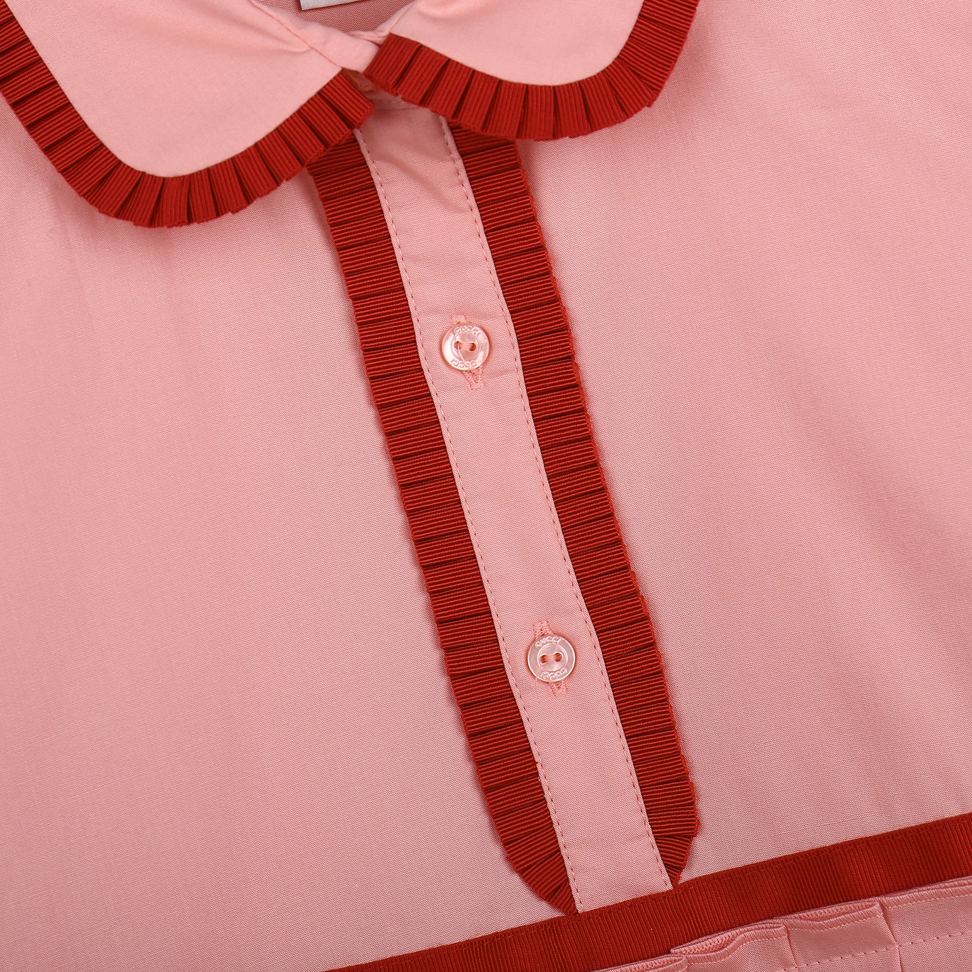 Baby Girls Pink Pleated Dress