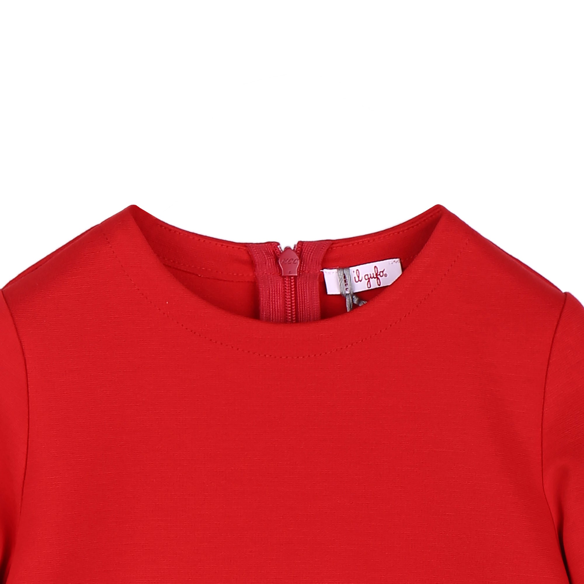 Girls Red Dress With Pockets