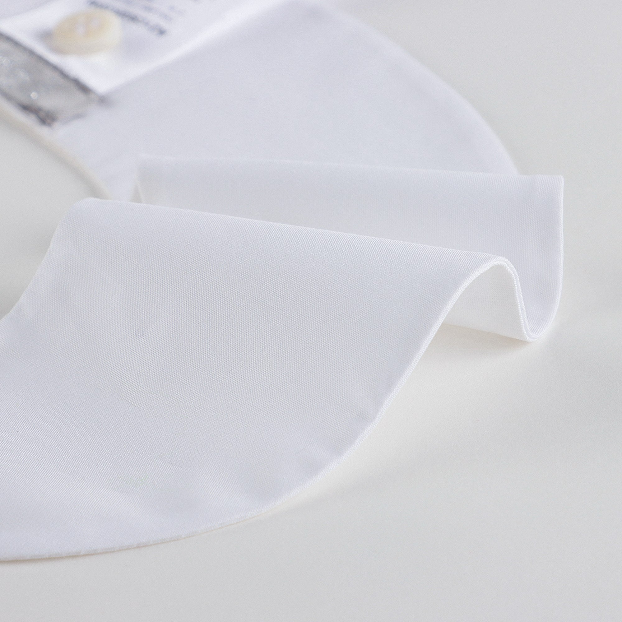Girls White Embroidered Detachable Collar