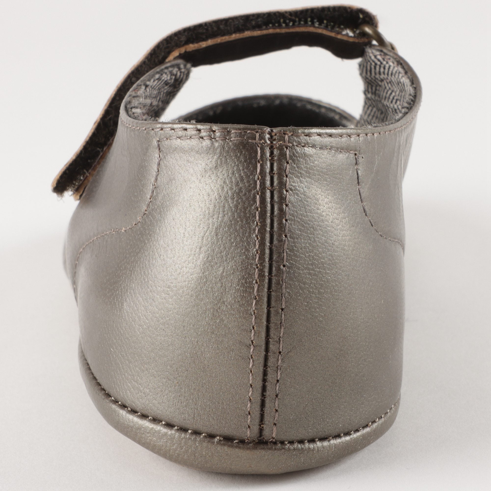 Girls Dark Grey Flats