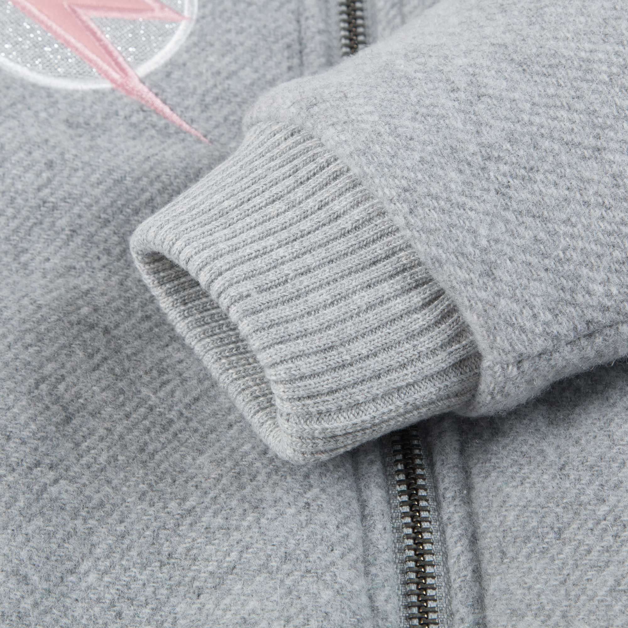 Girls Grey  Outerwear Jacket