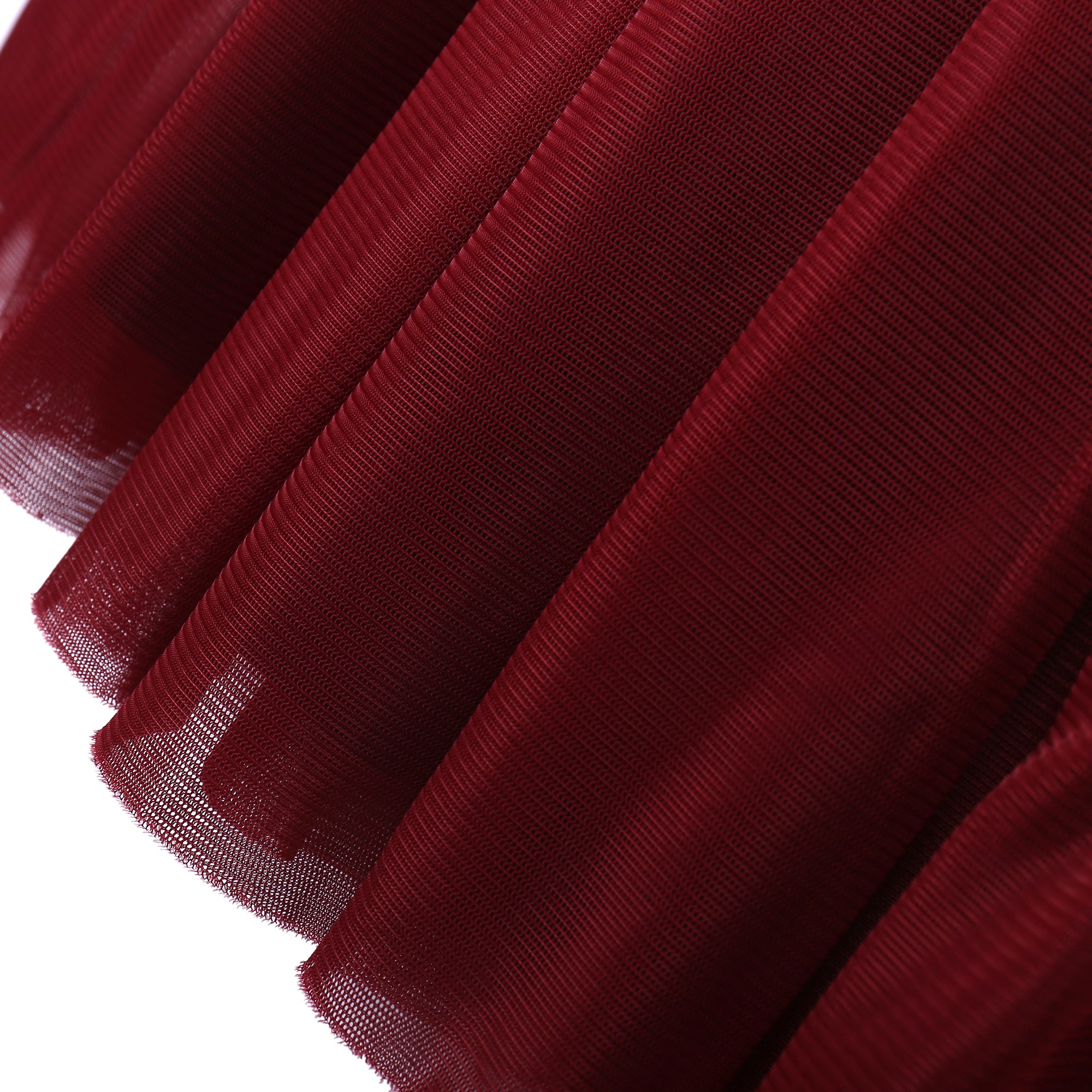Girls Red Dress With Star Trims