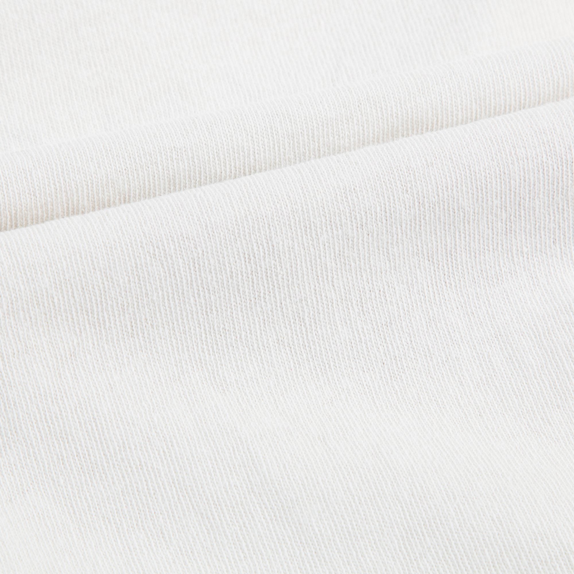 Baby Raw White Peach Cotton Babysuit