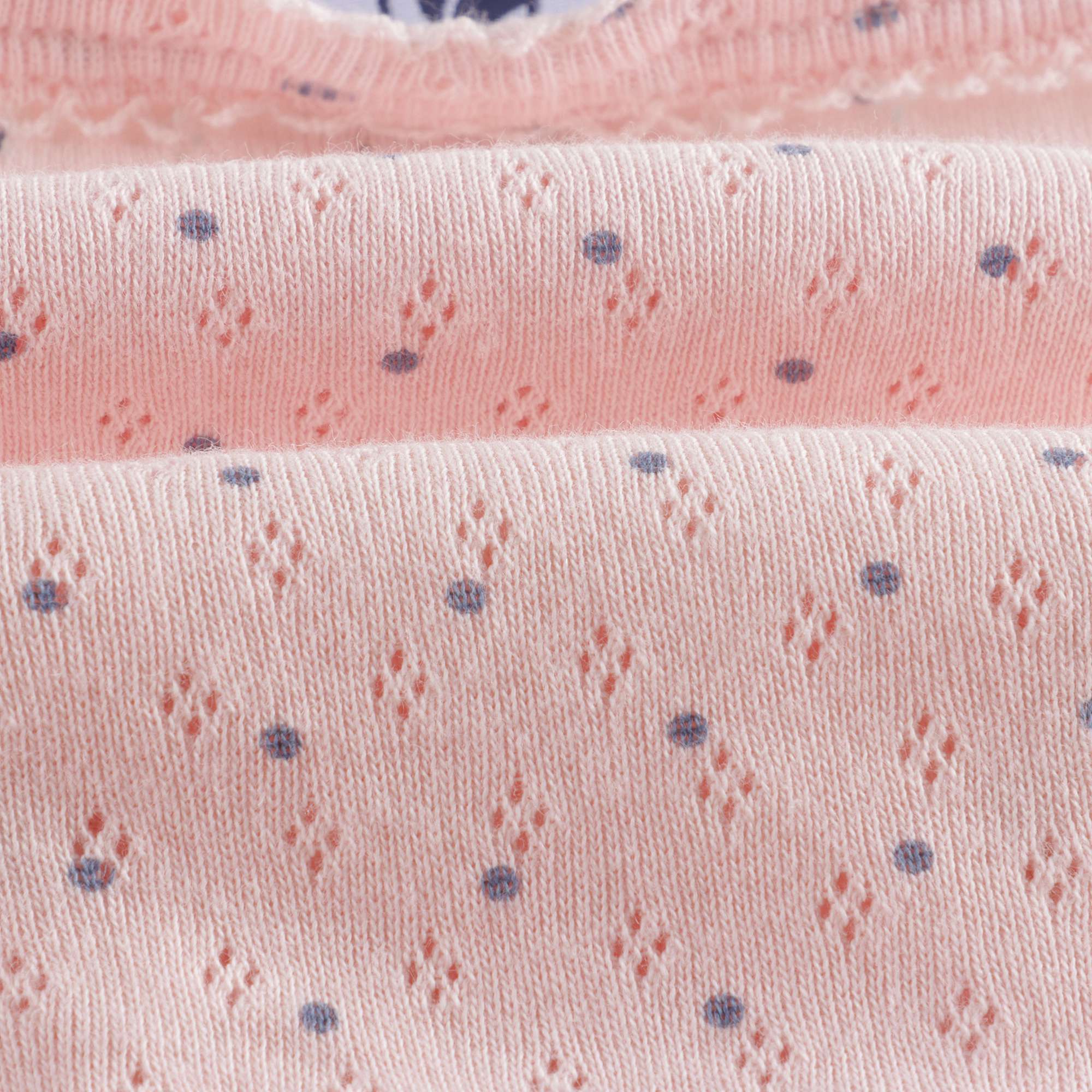 Girls Multicolor Dots Cotton Underwear Set (3 Pack)