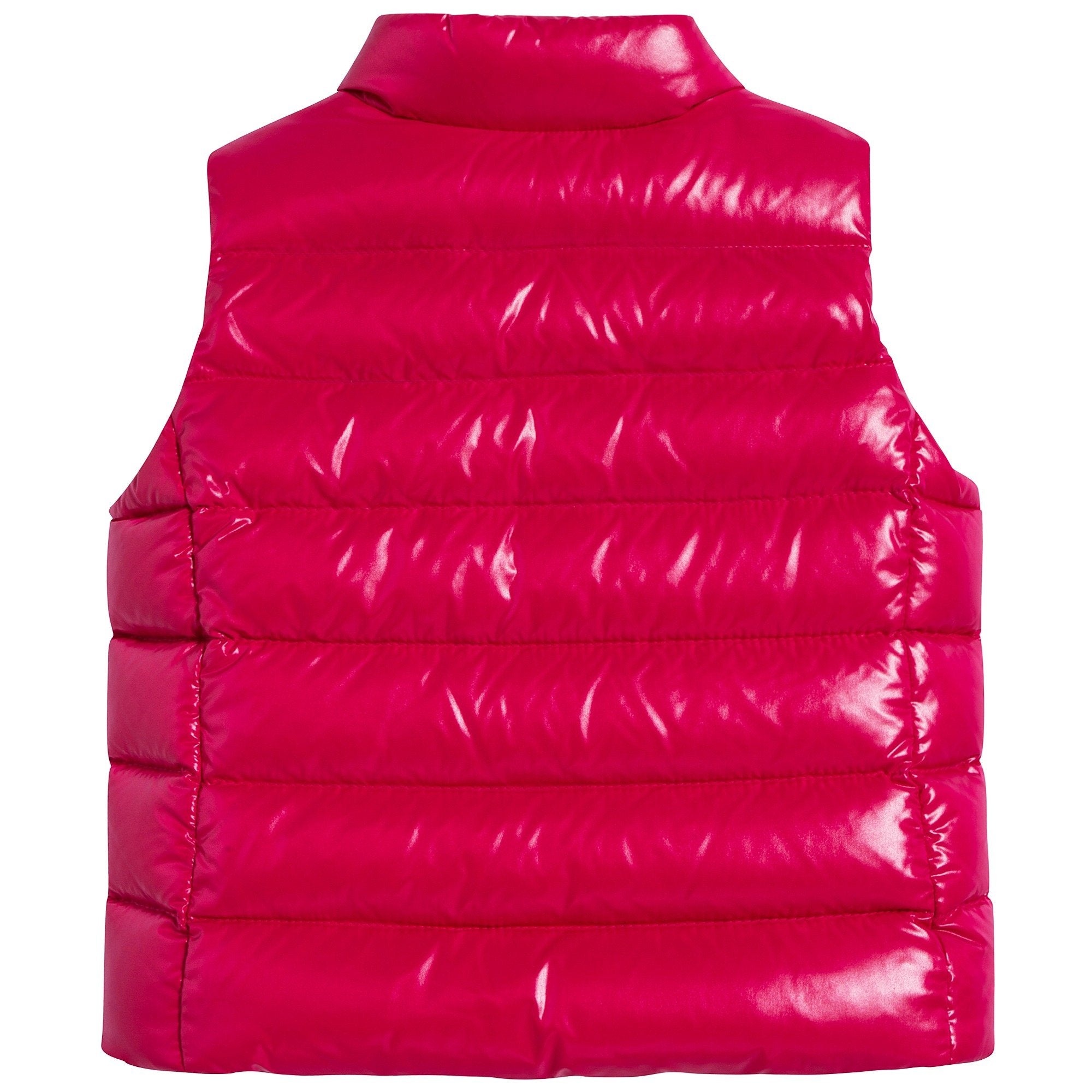 Girls Fuchsia 'GHANY' Padded Down Gilet