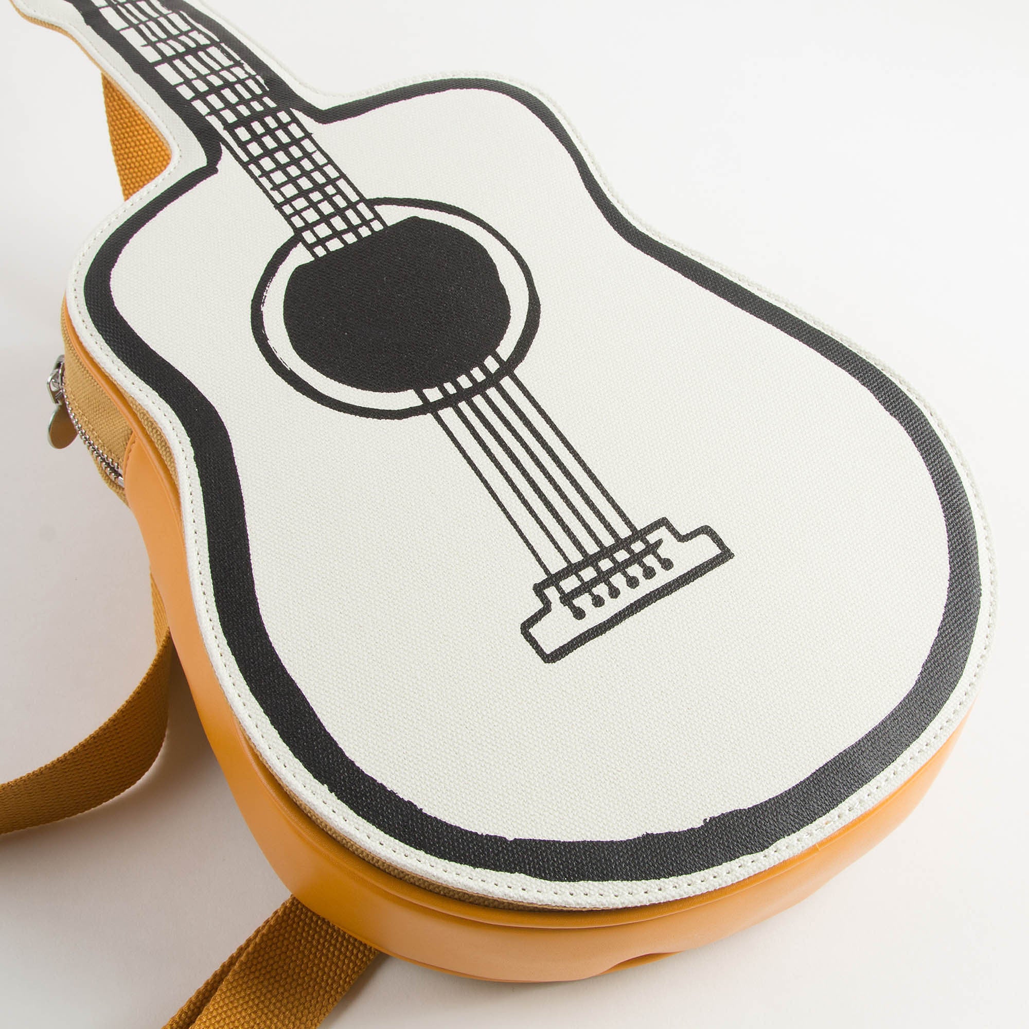 Girls White & Yellow Piano Bag - CÉMAROSE | Children's Fashion Store - 3