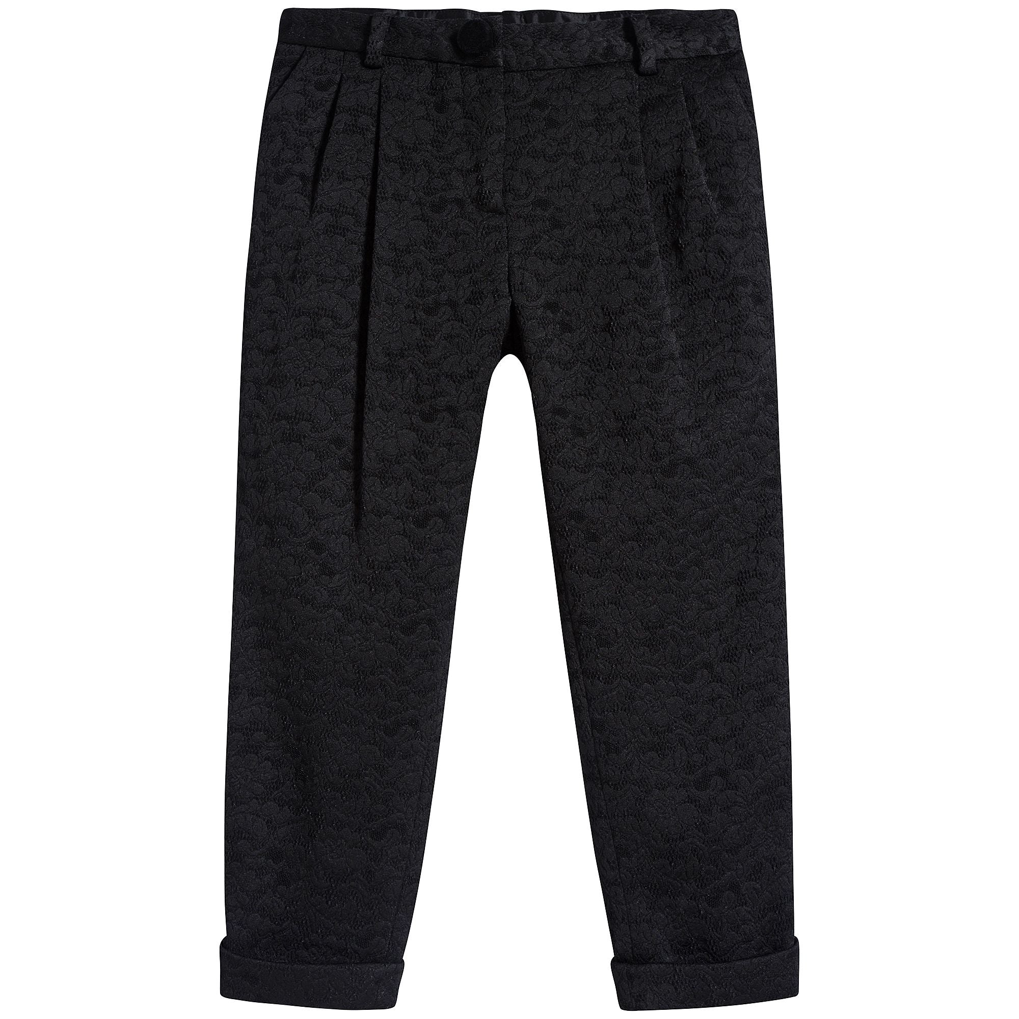 Girls Black Trousers