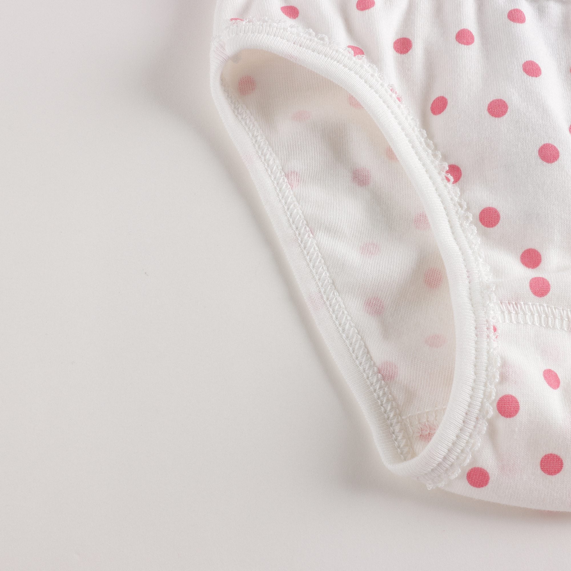 Girls Multicolor Cotton Underwear Set (5 Pack)
