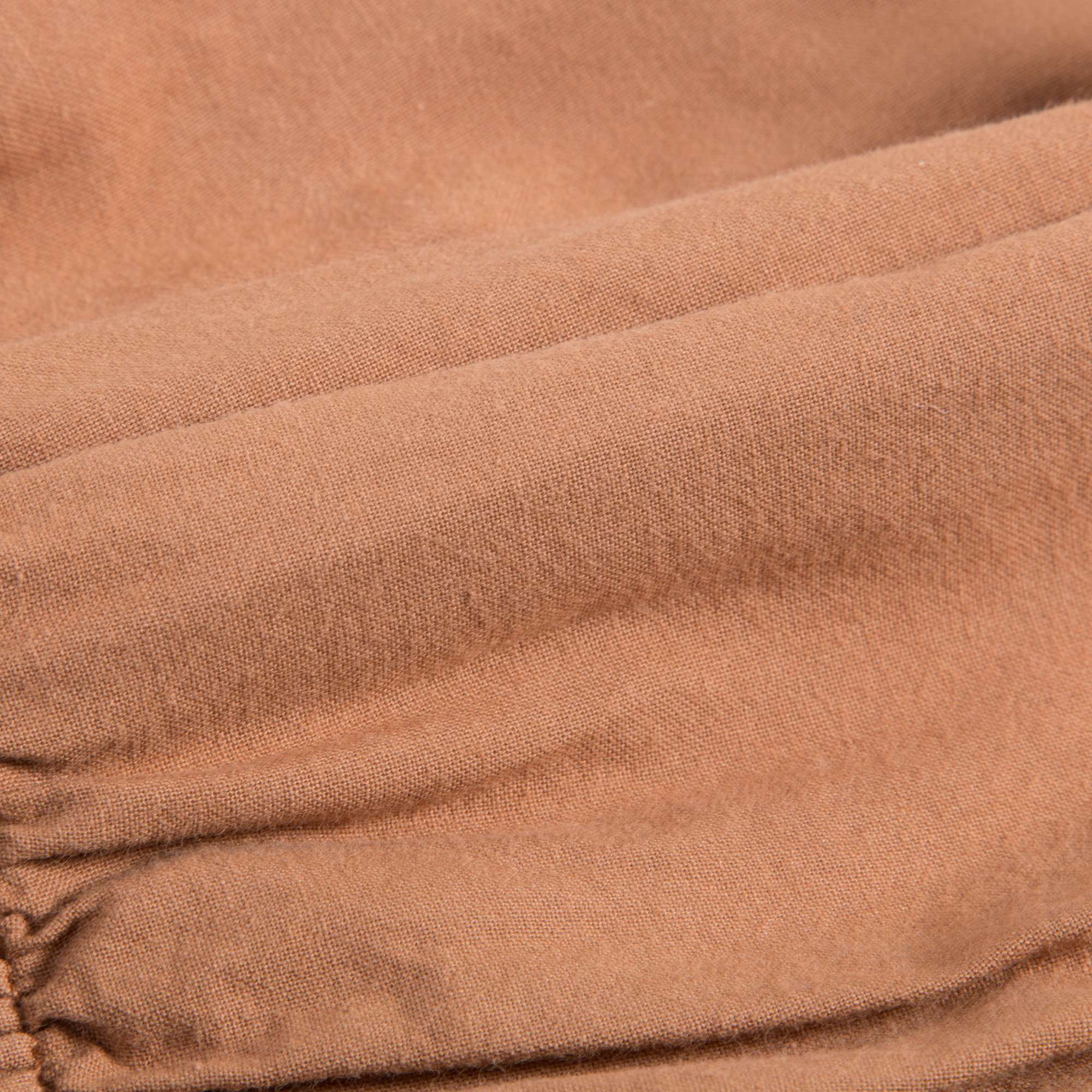 Girls & Boys Brown Bird Cotton Shorts