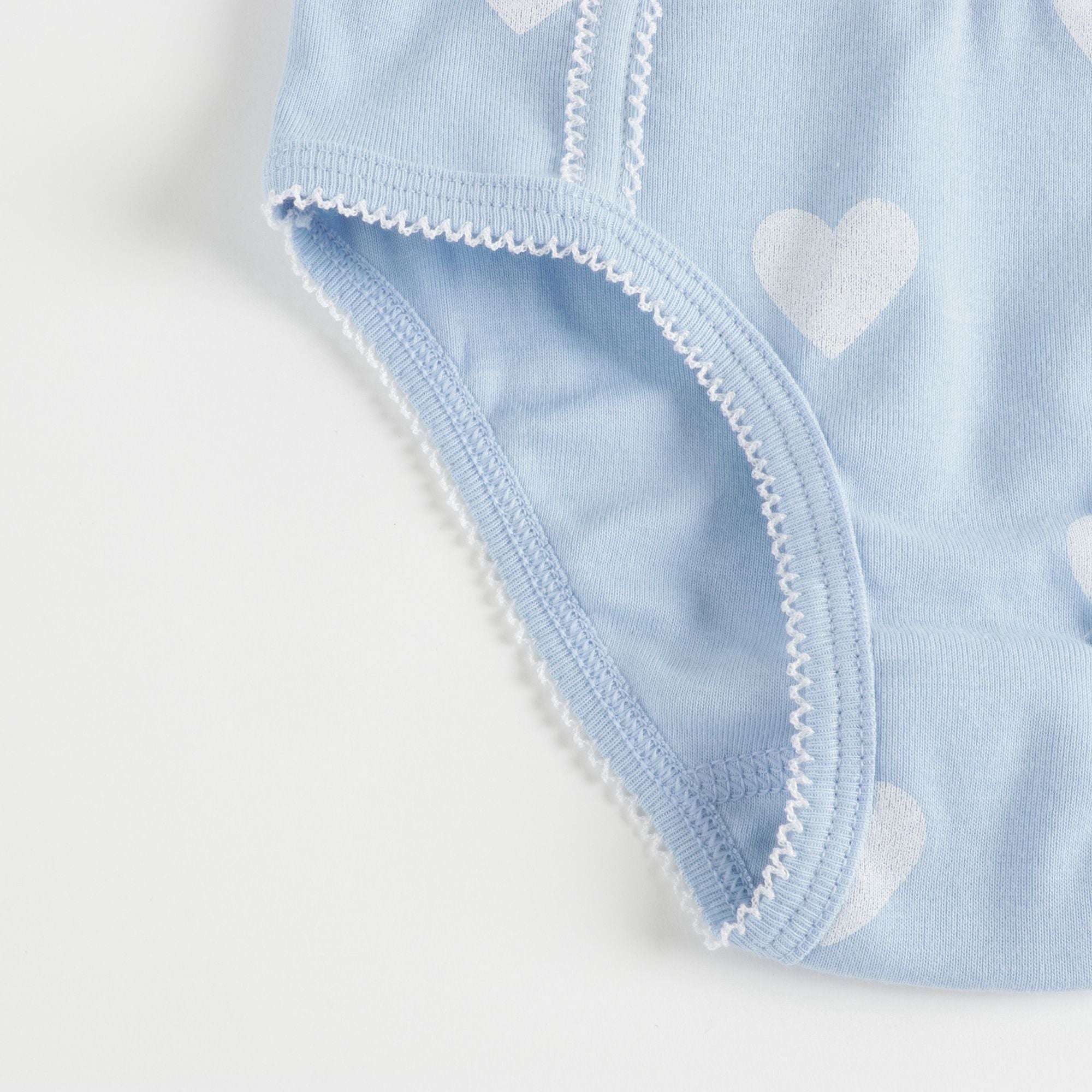 Girls Multicolor Hearts Underwear Set ( 3 Pieces )