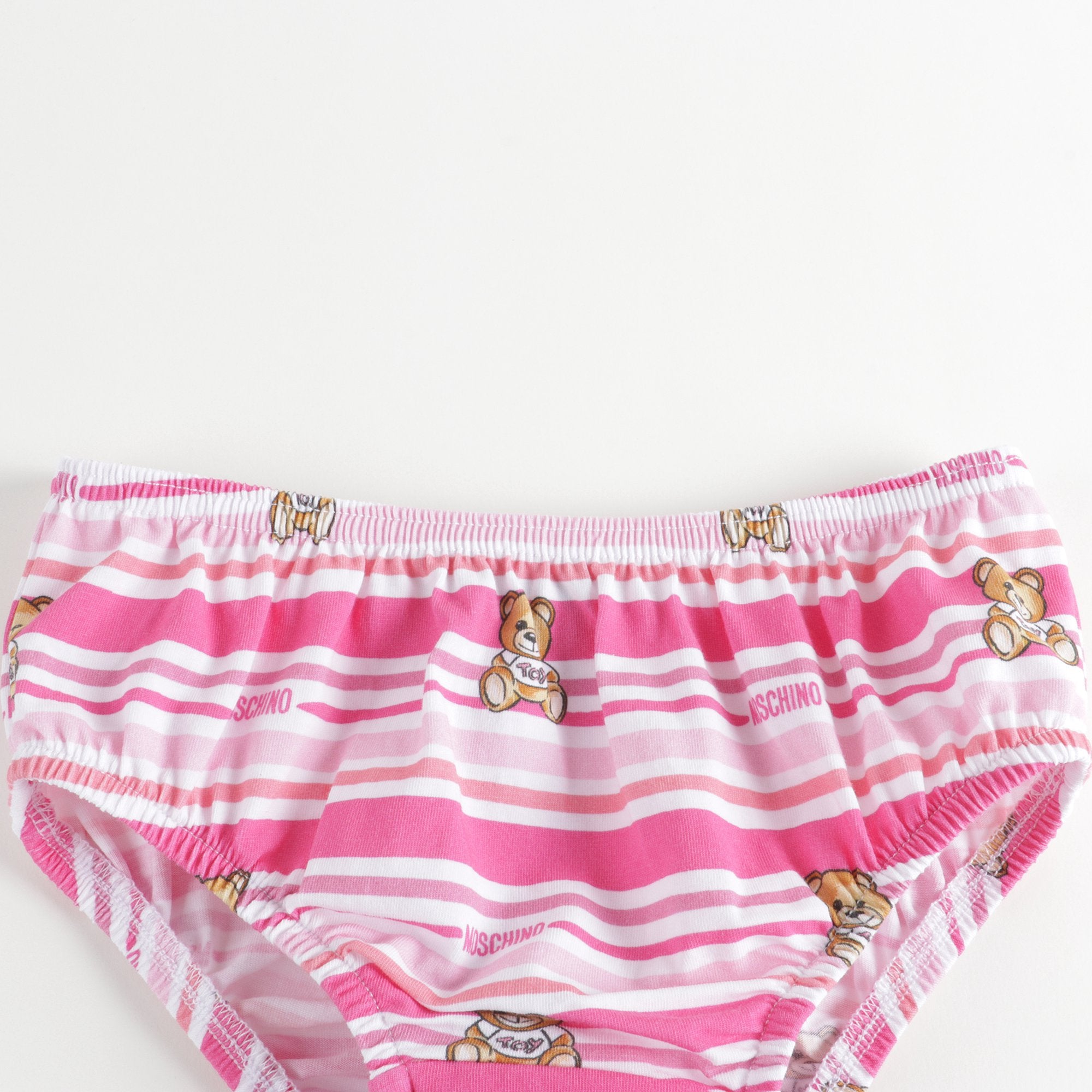 Baby Girls Pink Stripe Dress Suit