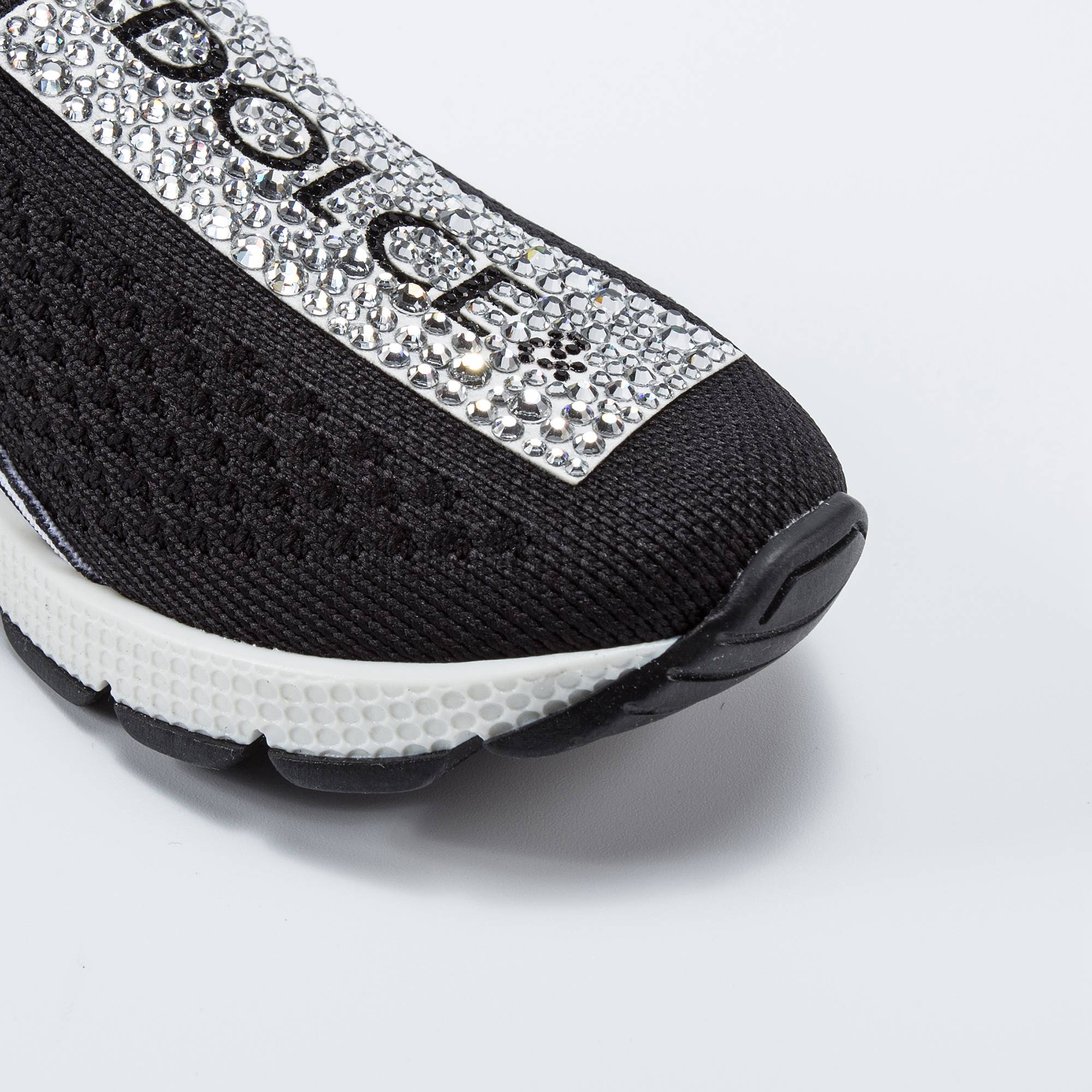 Girls Black Logo Shoes