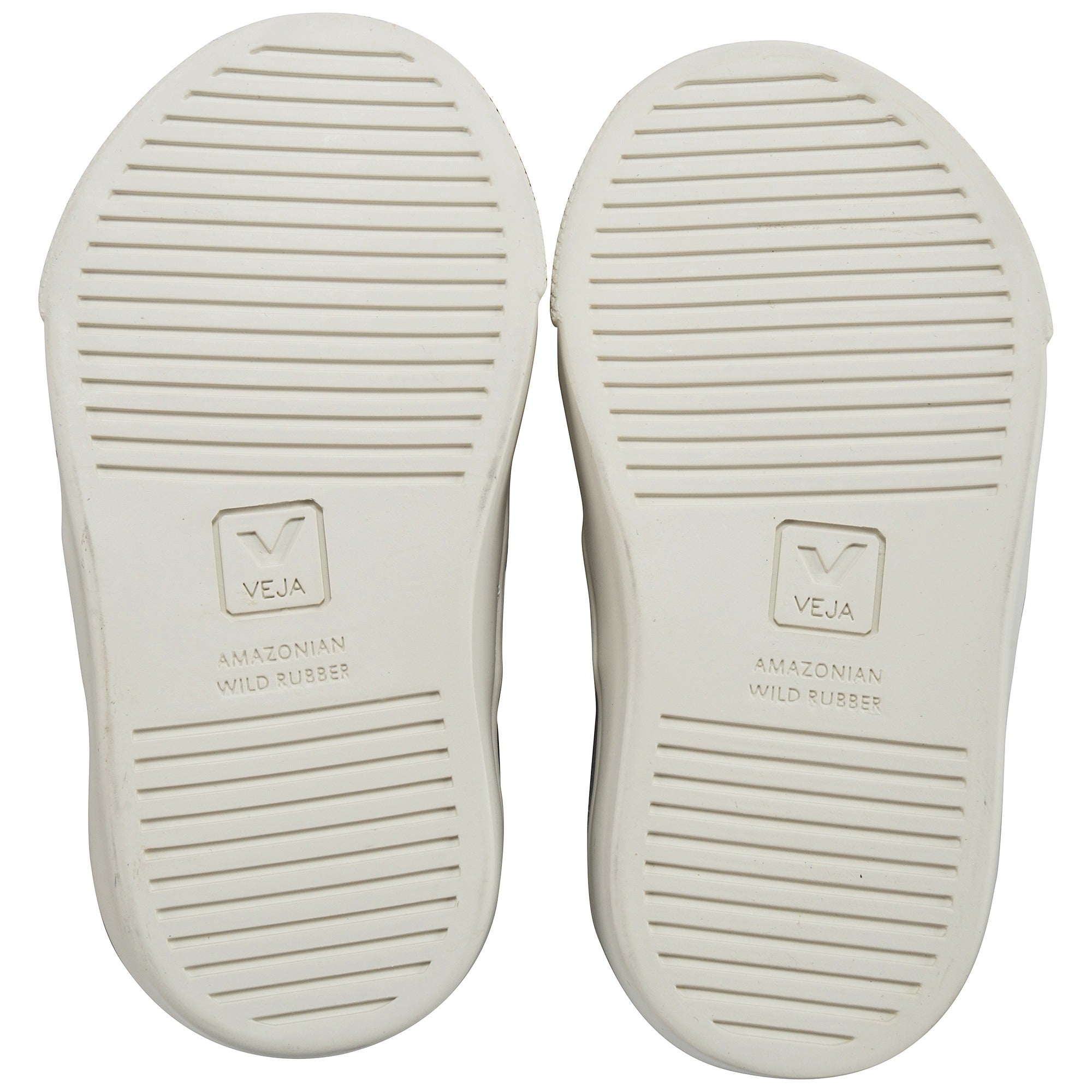 Baby Silver Leather Velcro With White "V" Shoes