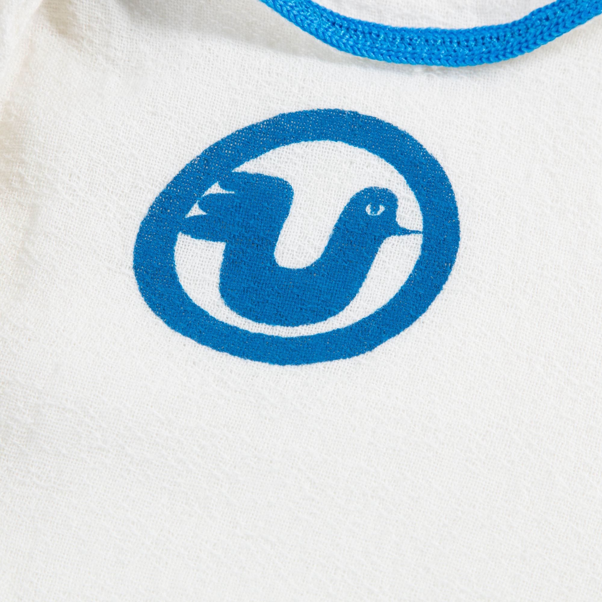 Girls Raw White Bird Cotton T-shirt