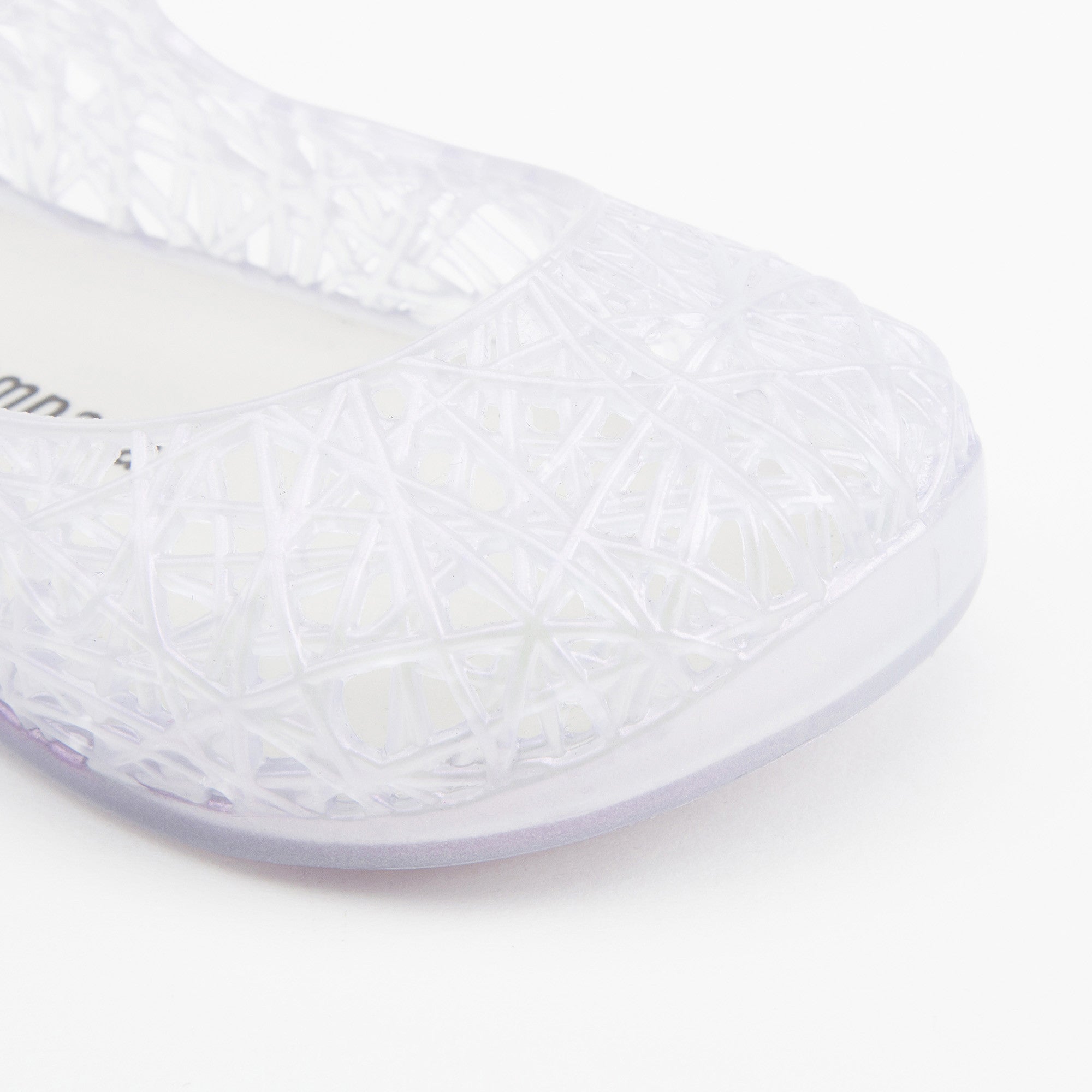 Girls White Nest Jelly Shoes