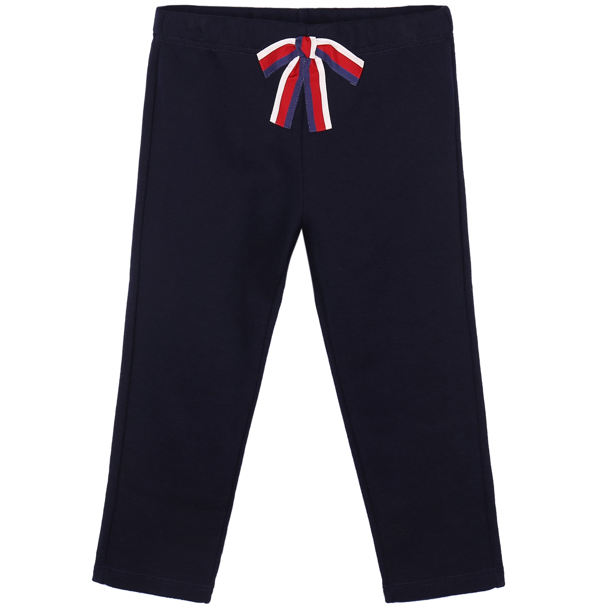 Baby Girls  Navy Blue Ribbon Tracksuit
