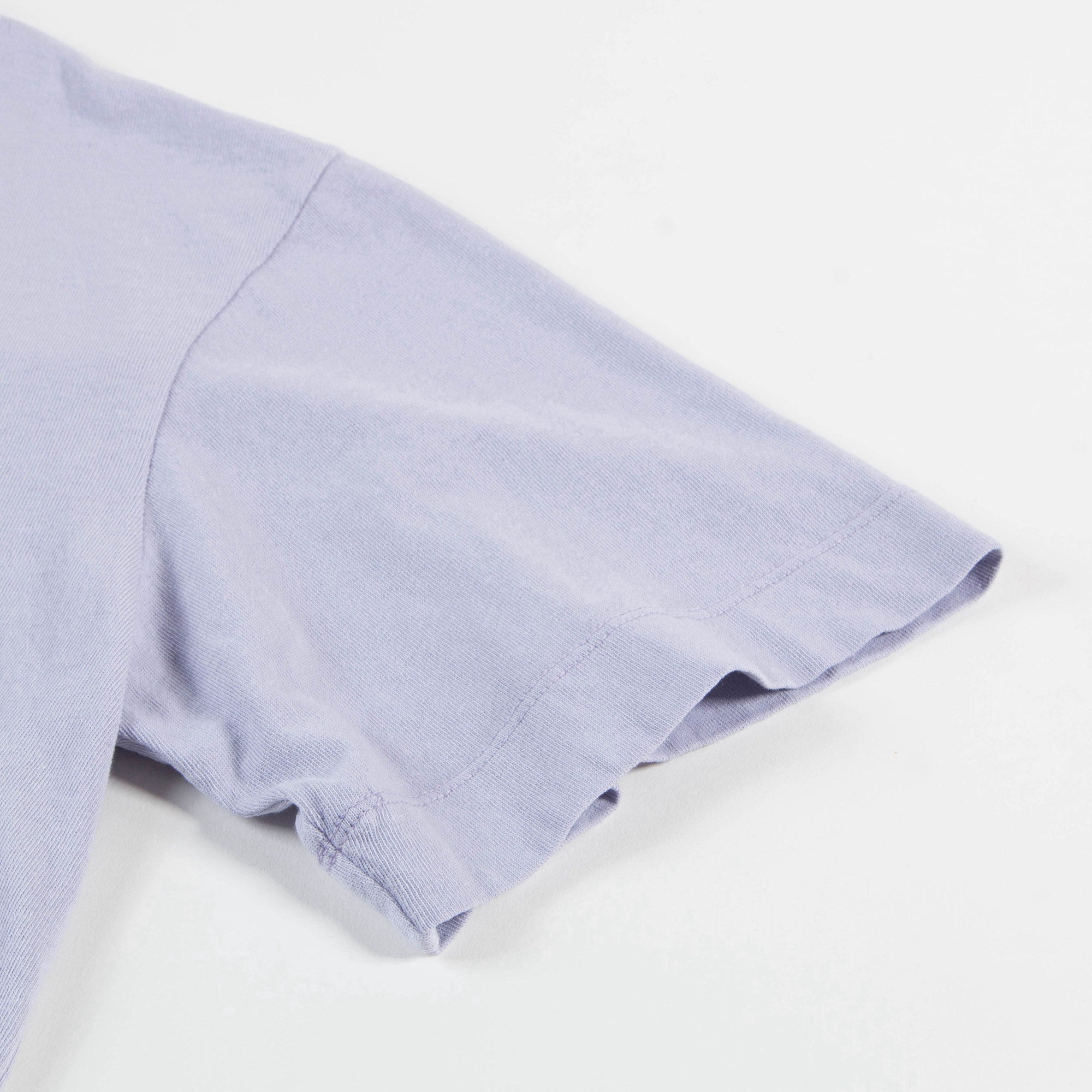 Girls Lavand Peach Cotton T-shirt
