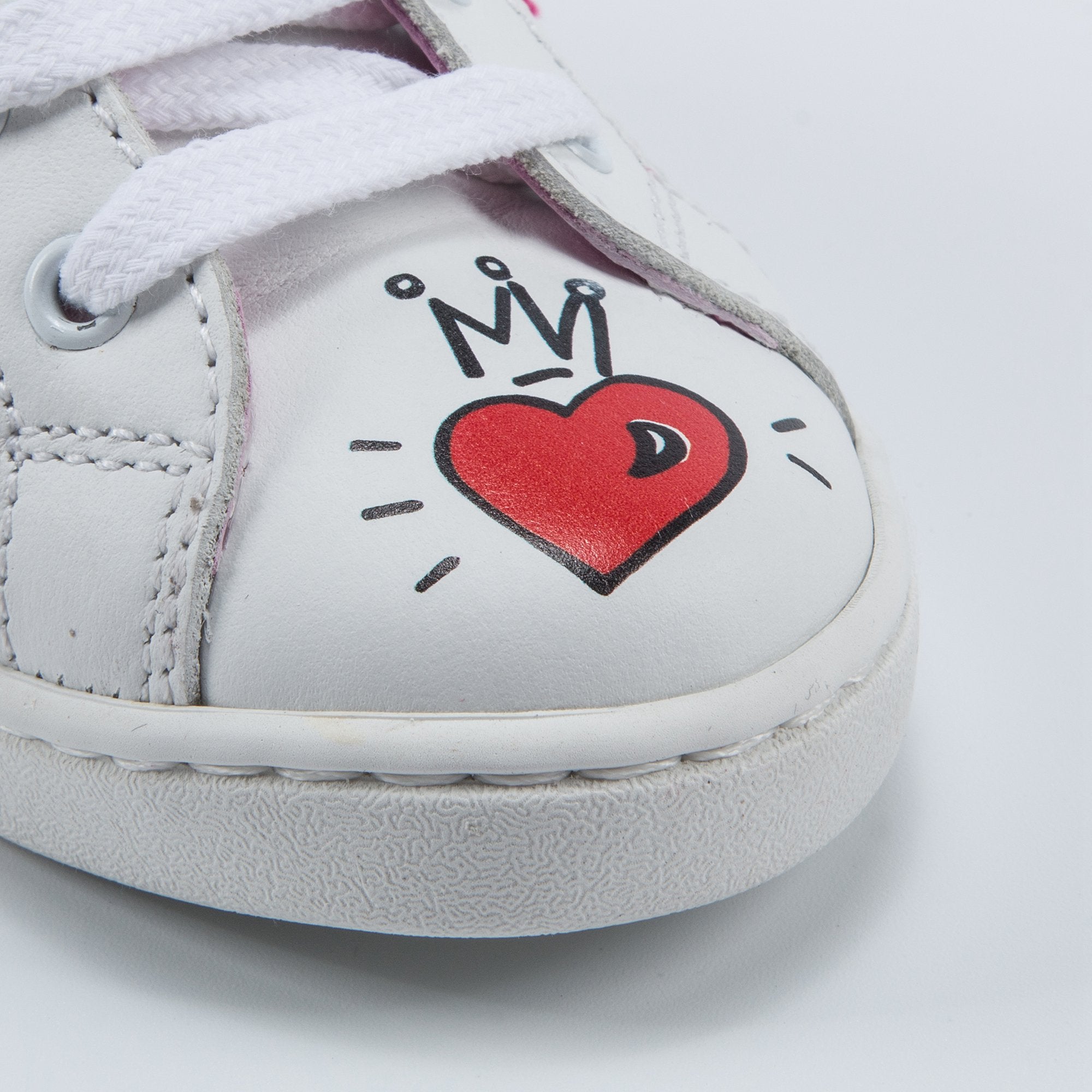 Girls White Calf Shoes