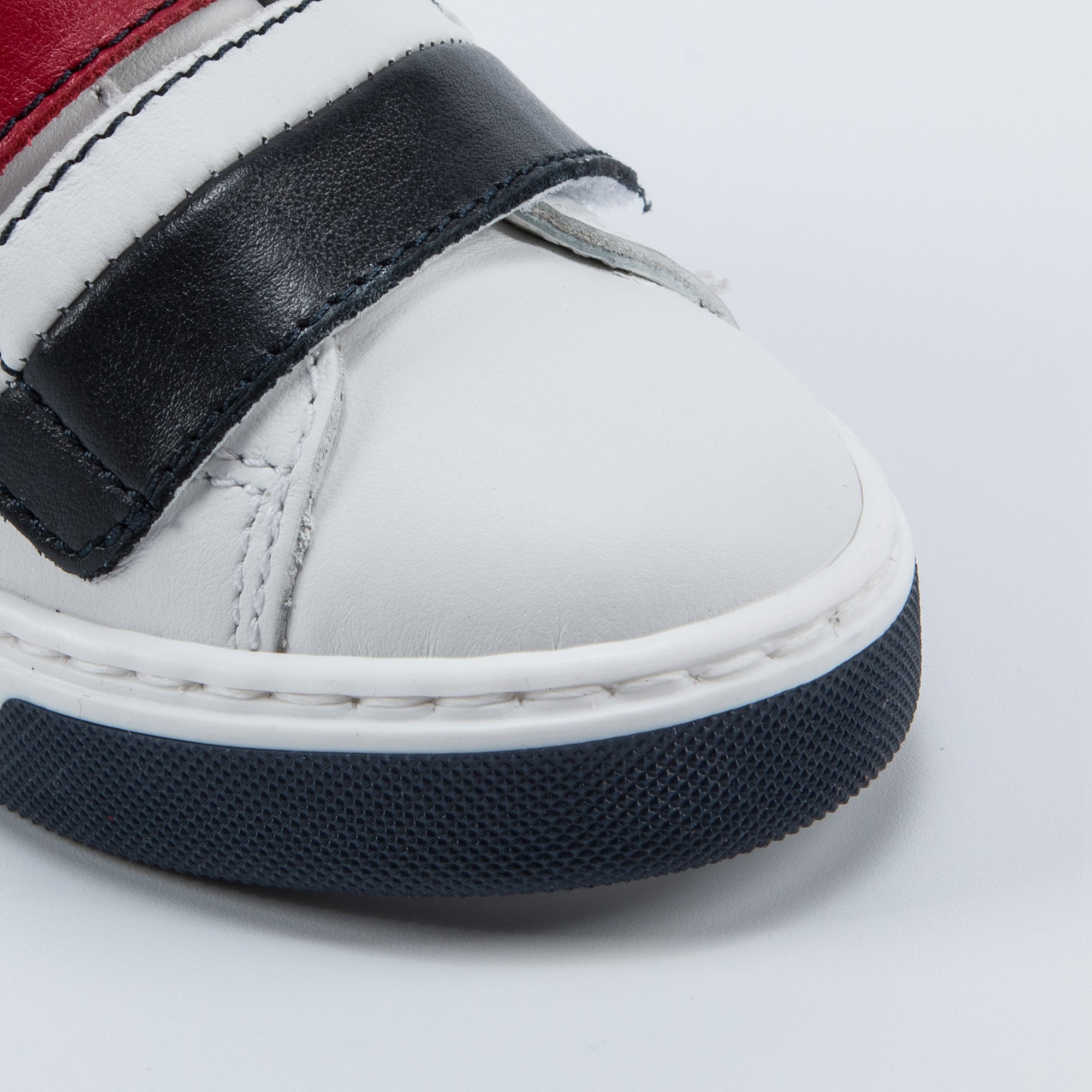 Girls White Velcro Shoes
