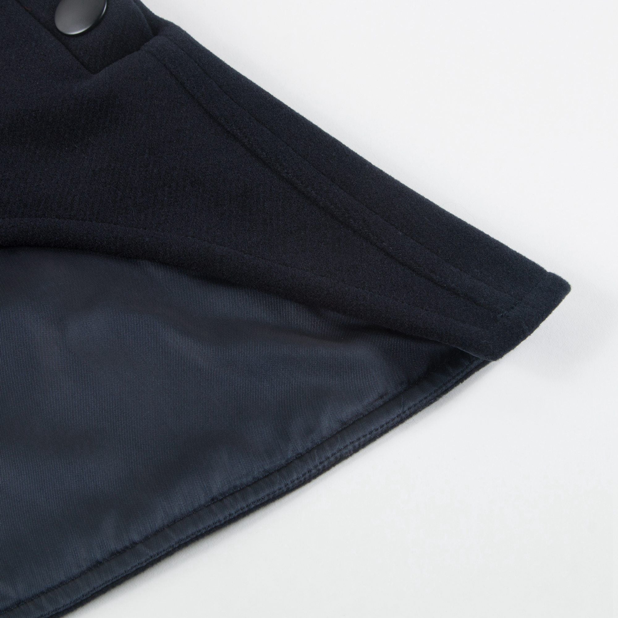 Girls Navy Blue  Wool Jacket