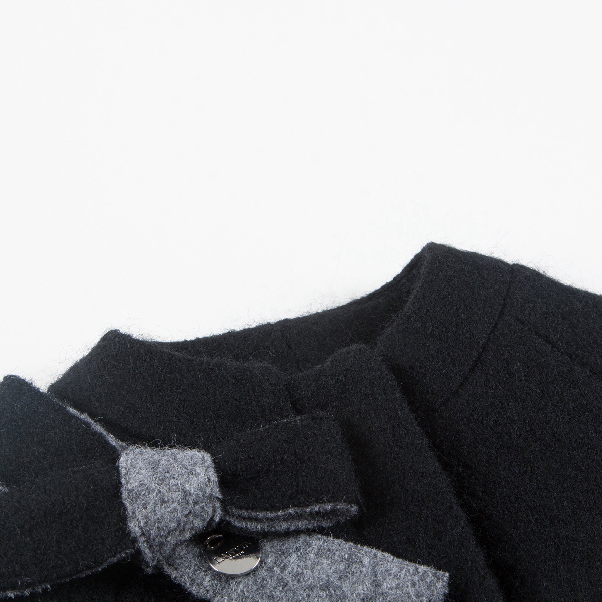 Girls Blue  Grigio  Wool  Cape
