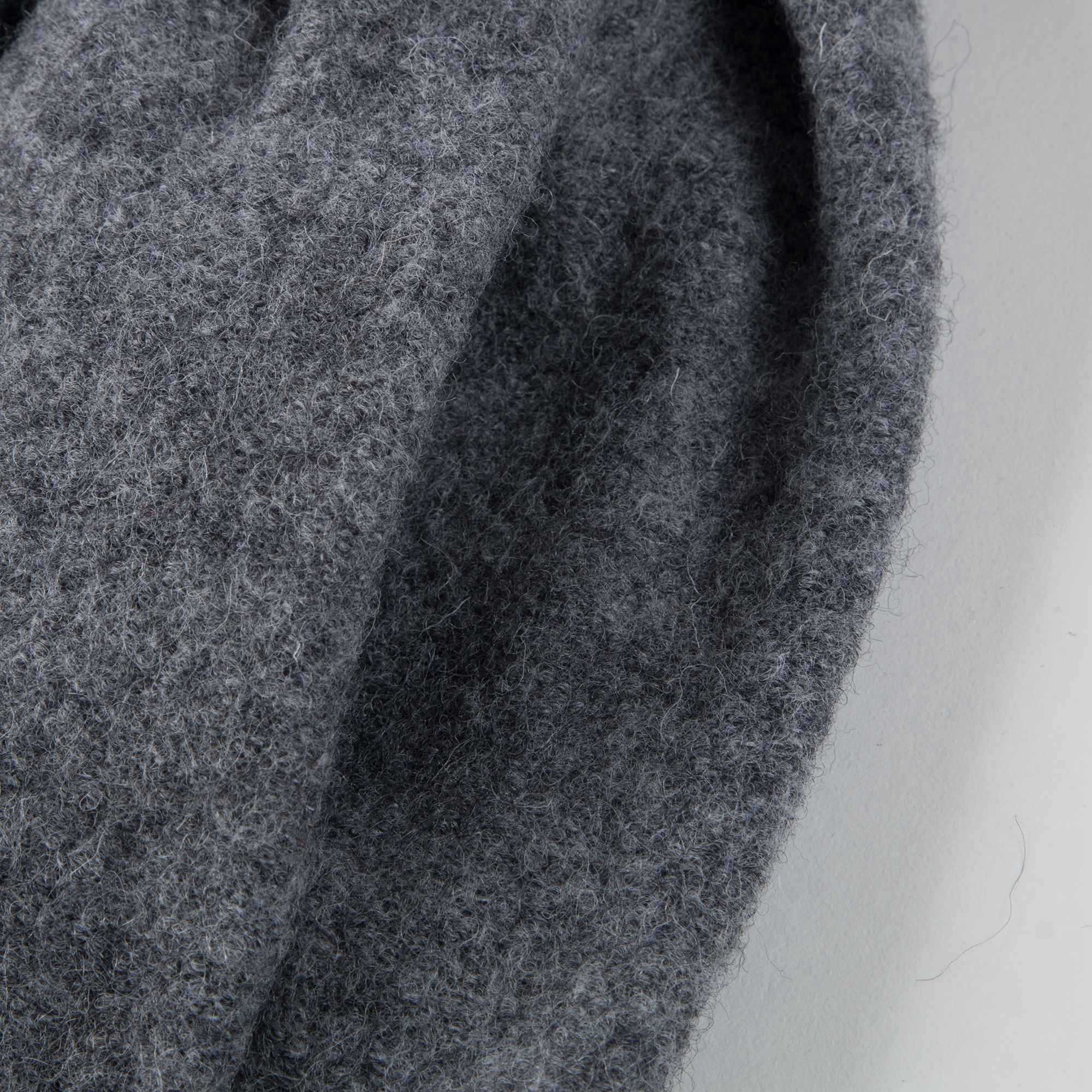 Girls Grigio & Rosa Wool  Coat