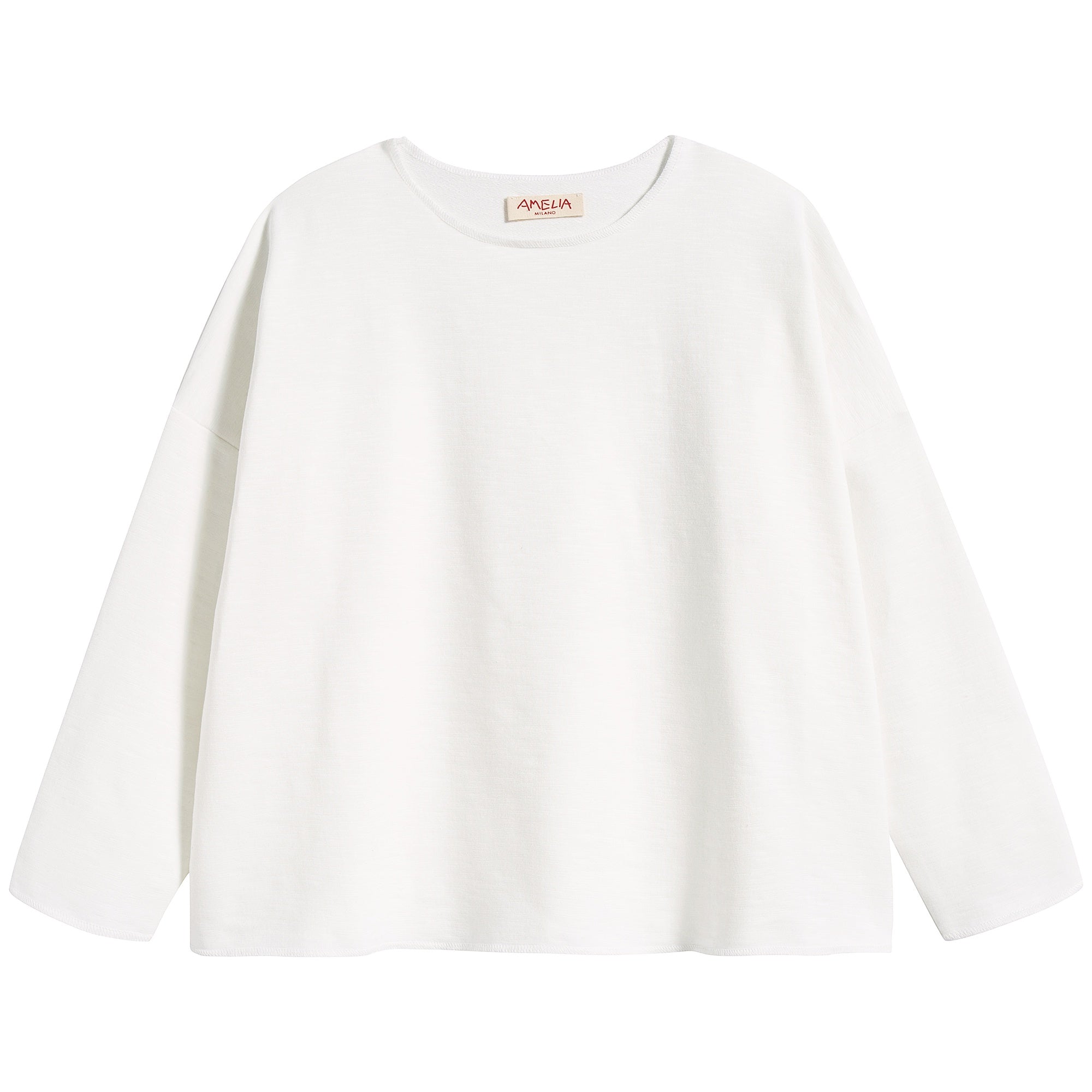 Girls White Cotton Sweater