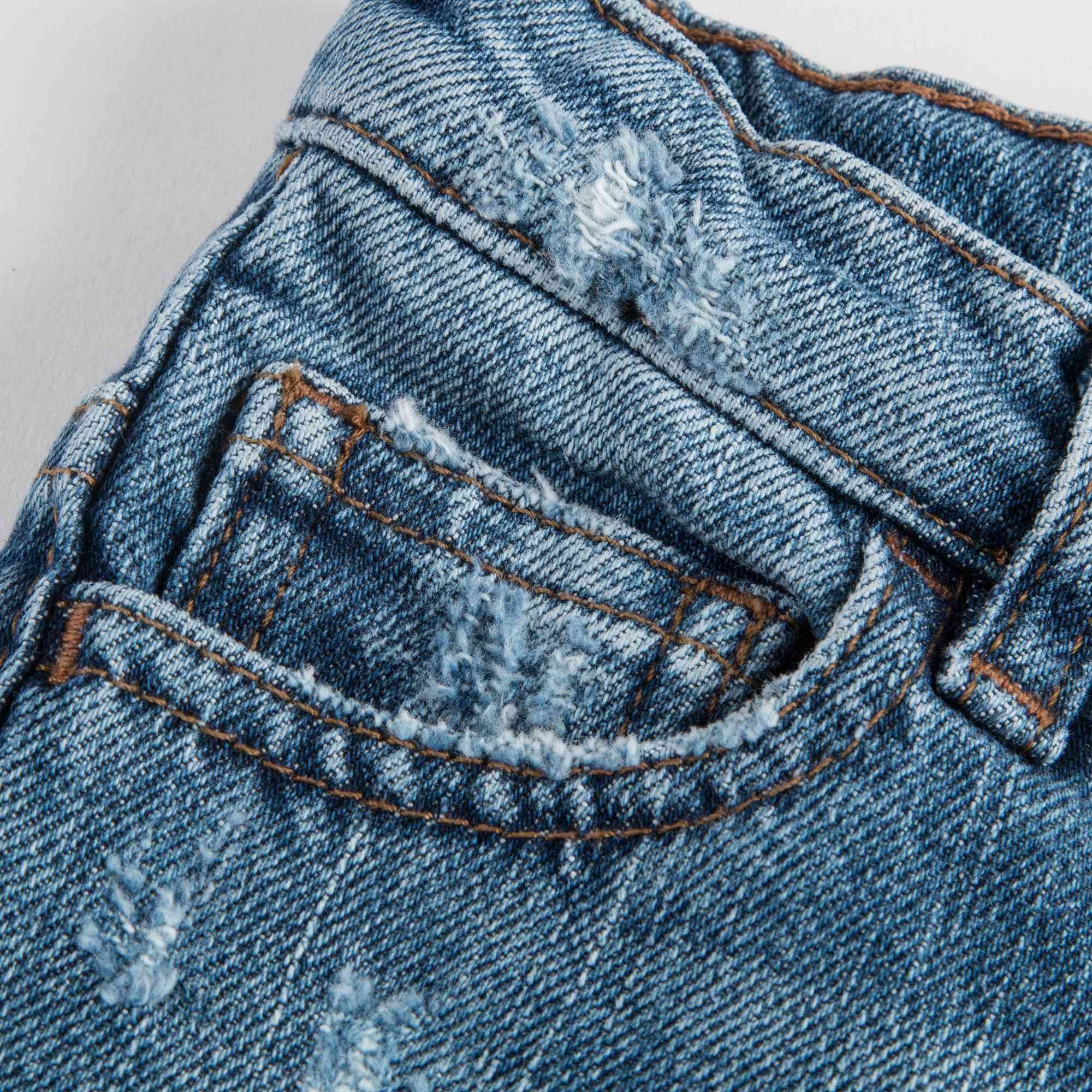 Girls Blue Rose Jeans