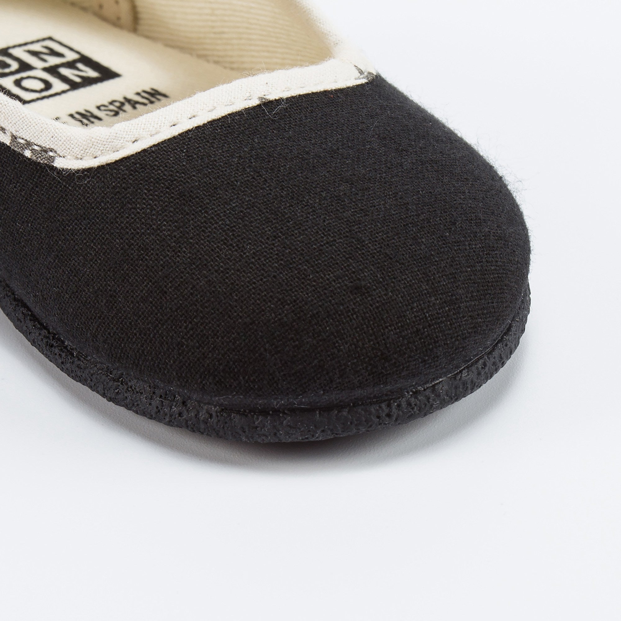 Baby Black Cotton Shoes