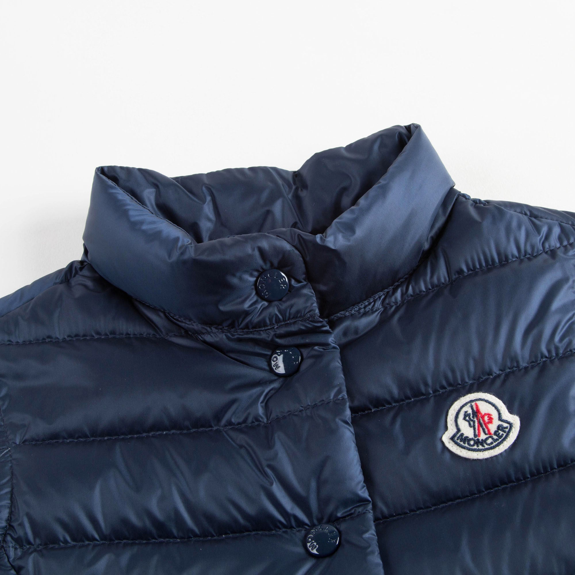 Girls Navy Blue 'Liane' Down Padded Gilet