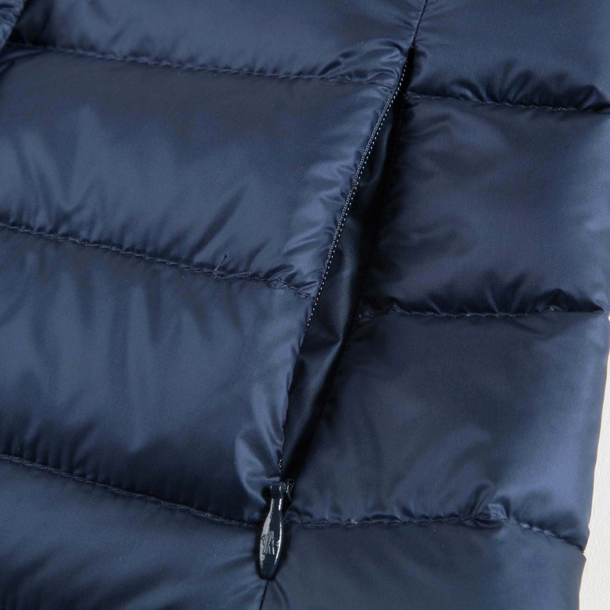 Baby Girls Blue 'Liane' Down Padded Gilet