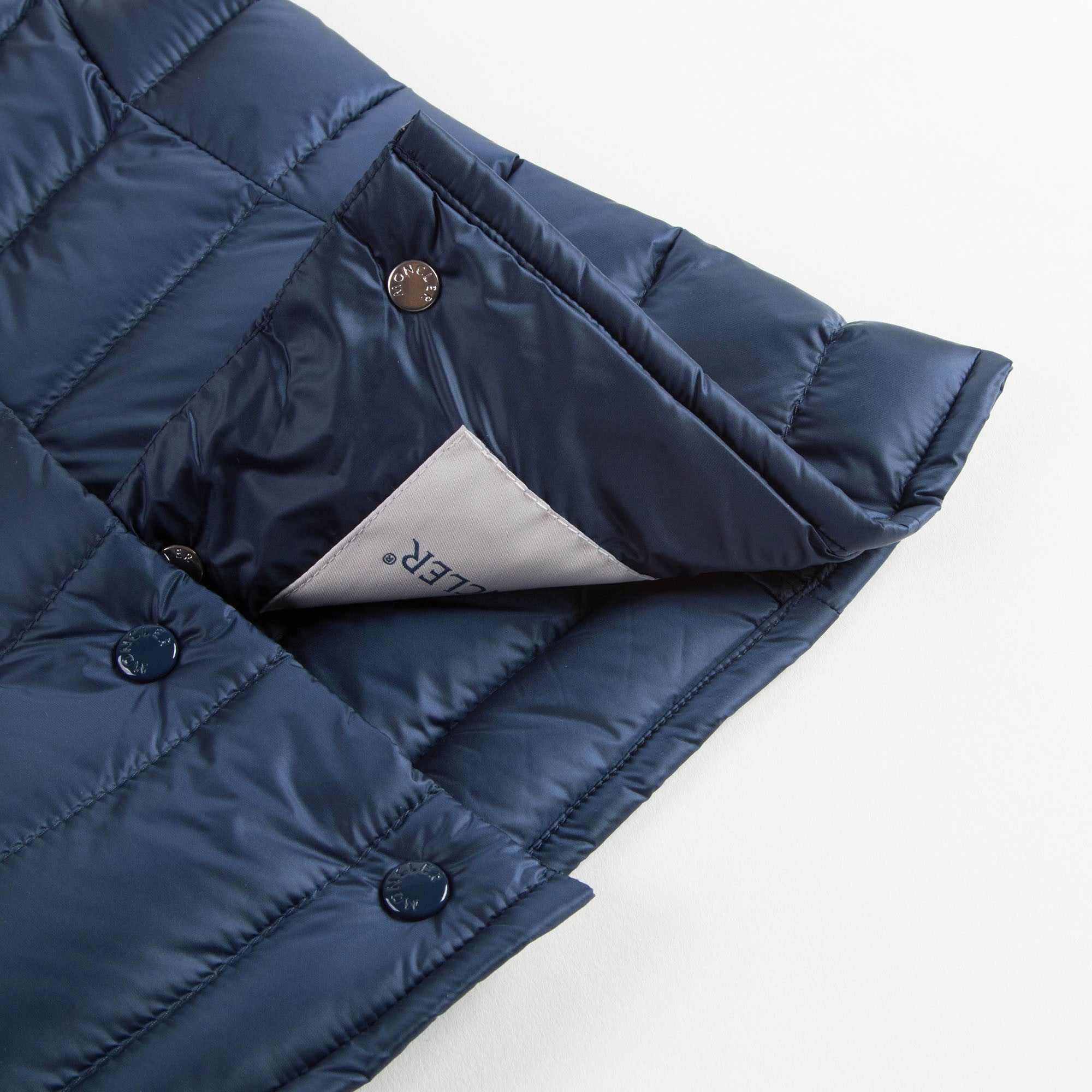 Girls Navy Blue 'Liane' Down Padded Gilet