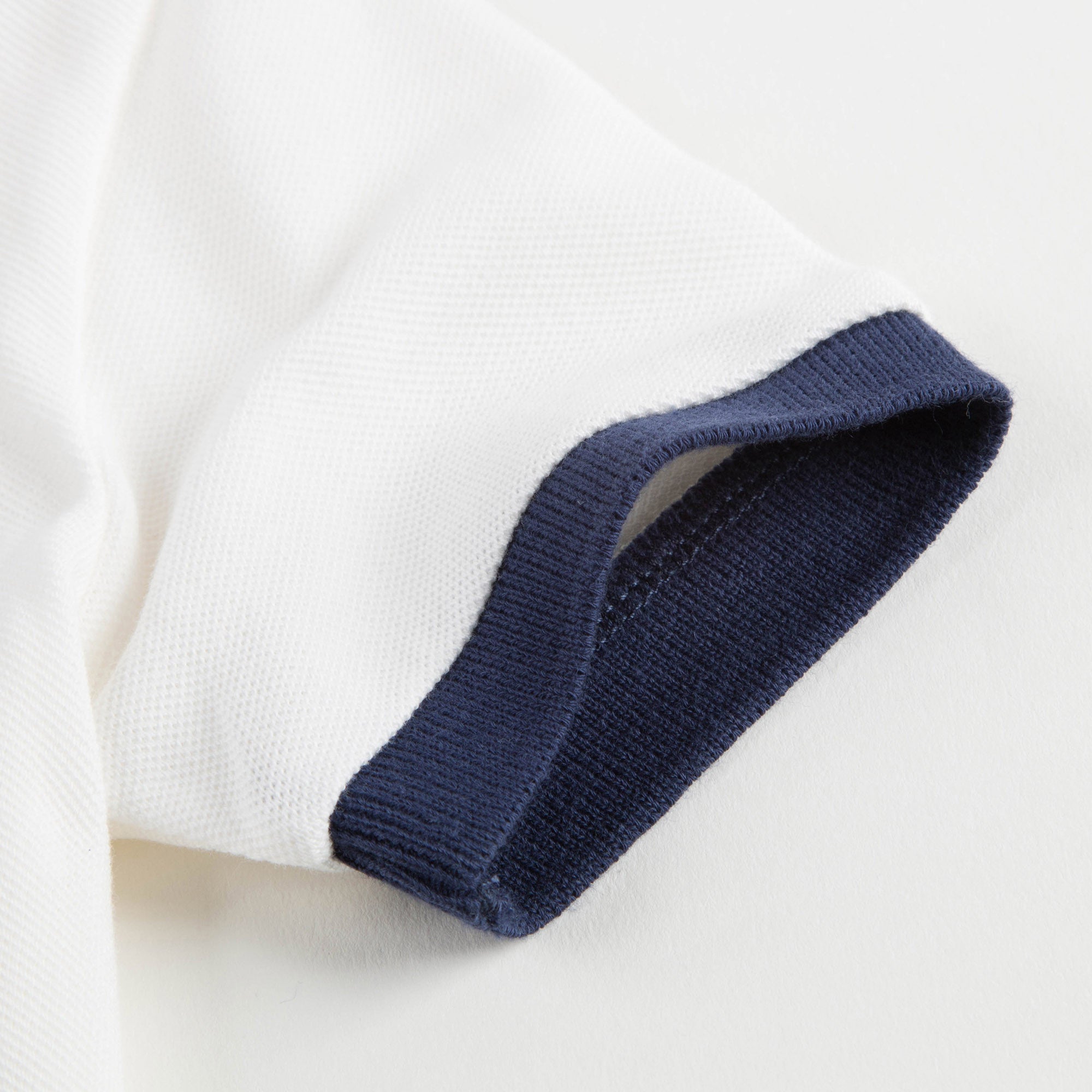 Baby Boys White Polo Shirt