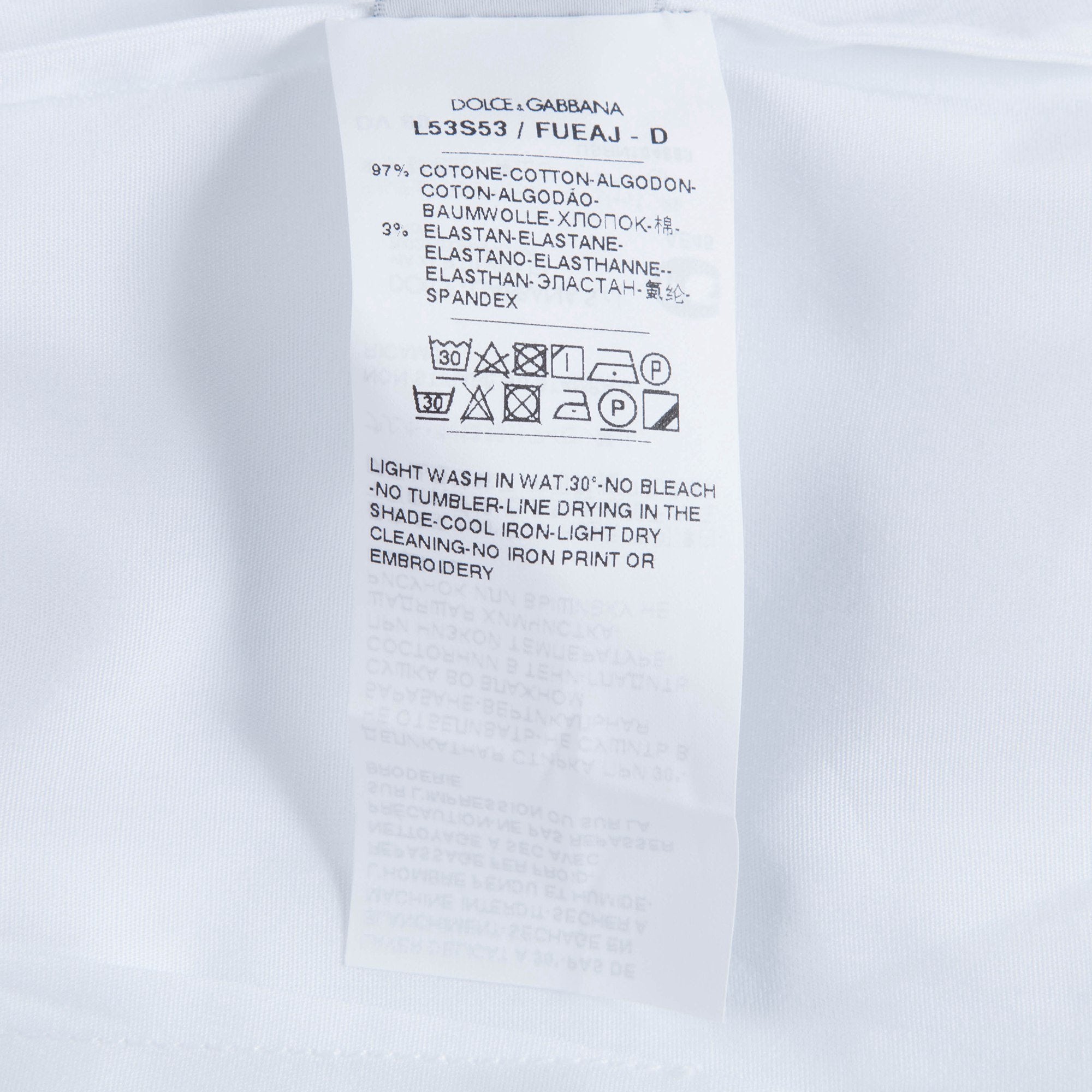 Girls White Embroidered Cotton Shirt