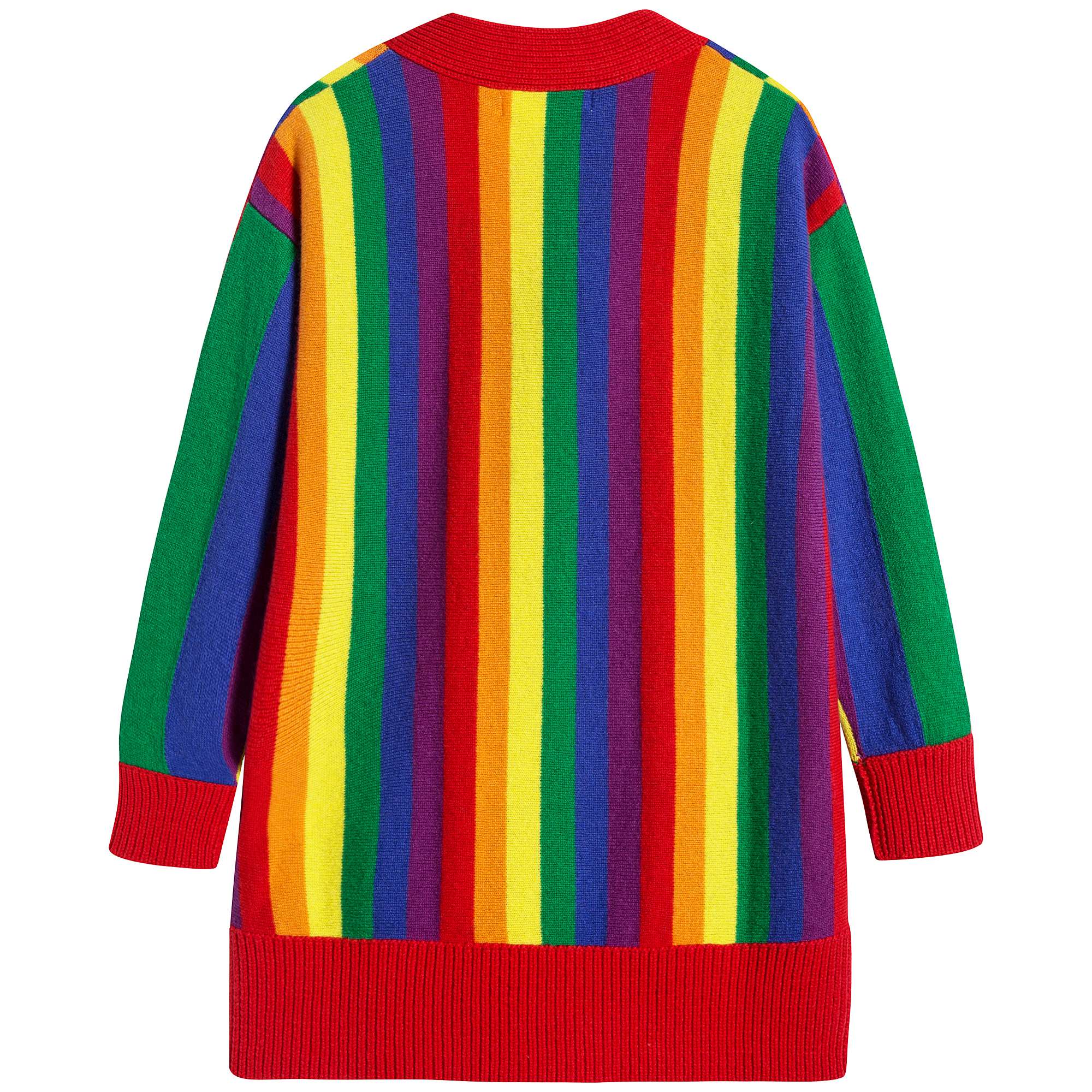 Girls Multicolour Wool Sweater