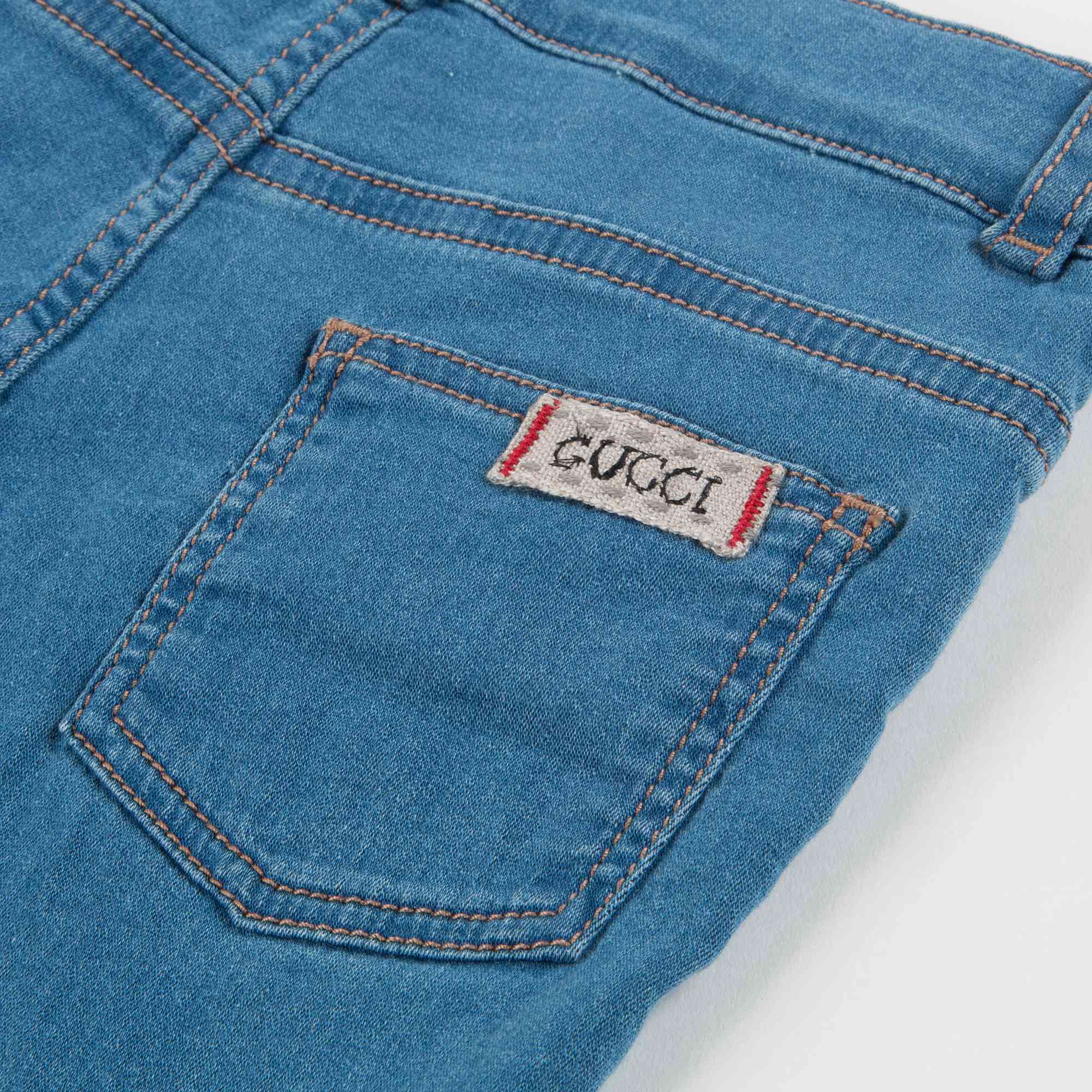 Baby Girls Blue Trousers