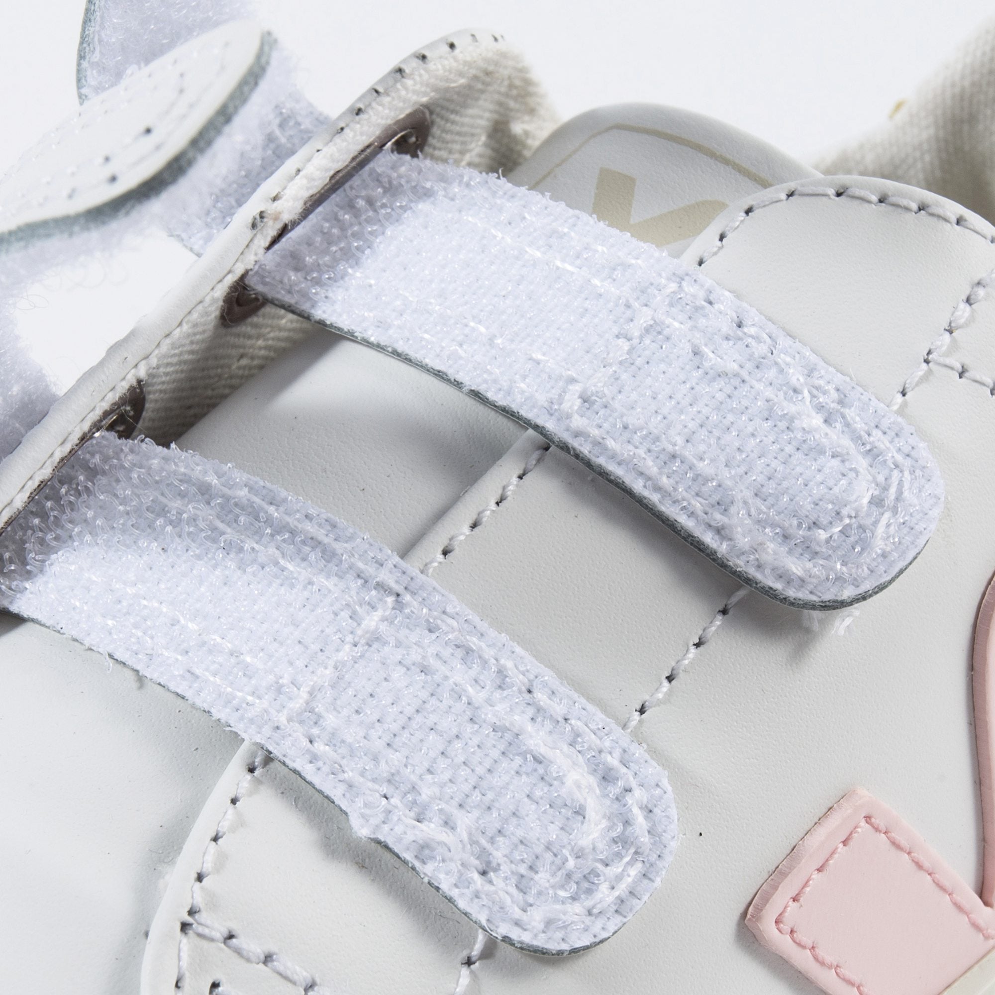 Baby Girls White Leather Shoes