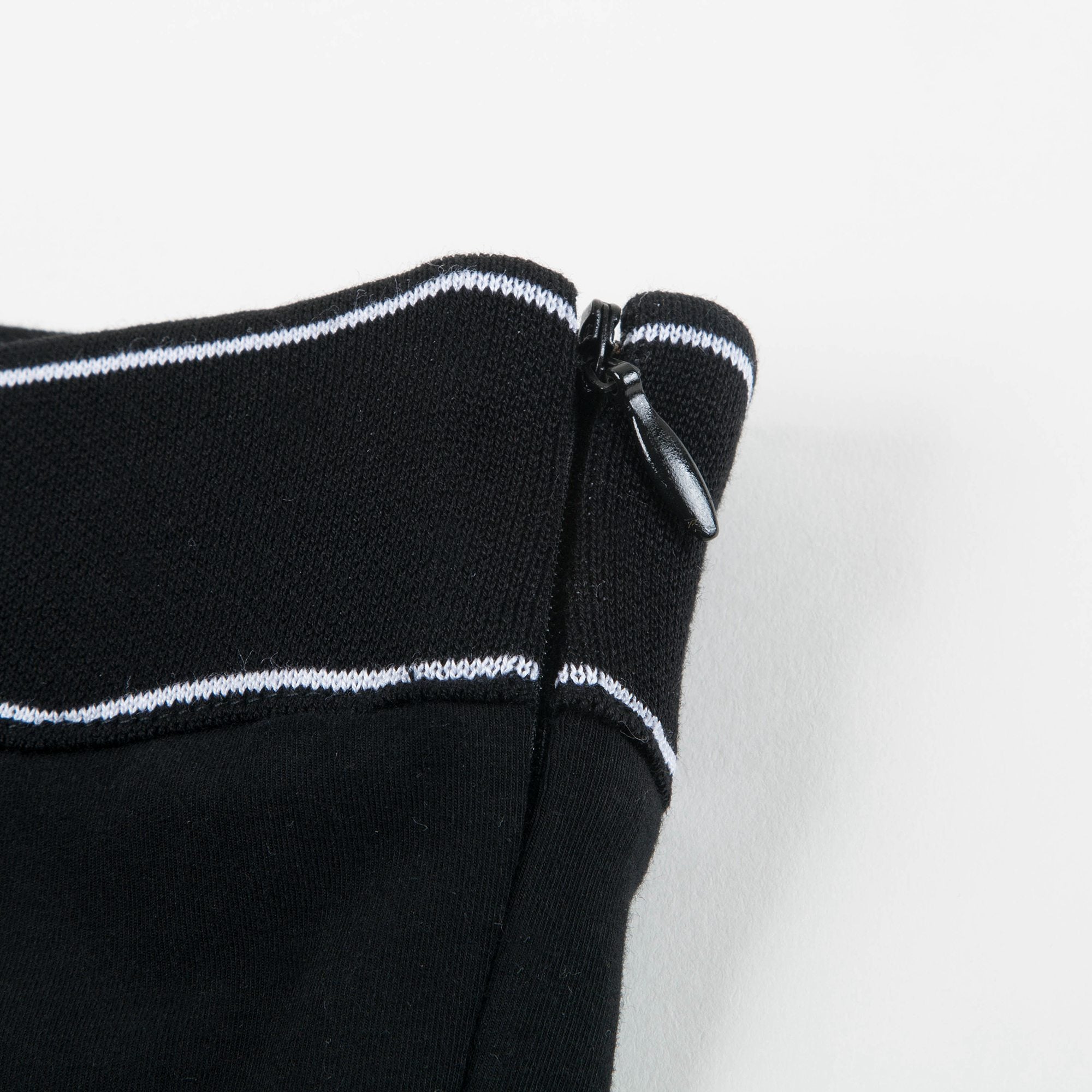 Girls Black Logo Cotton Leggings
