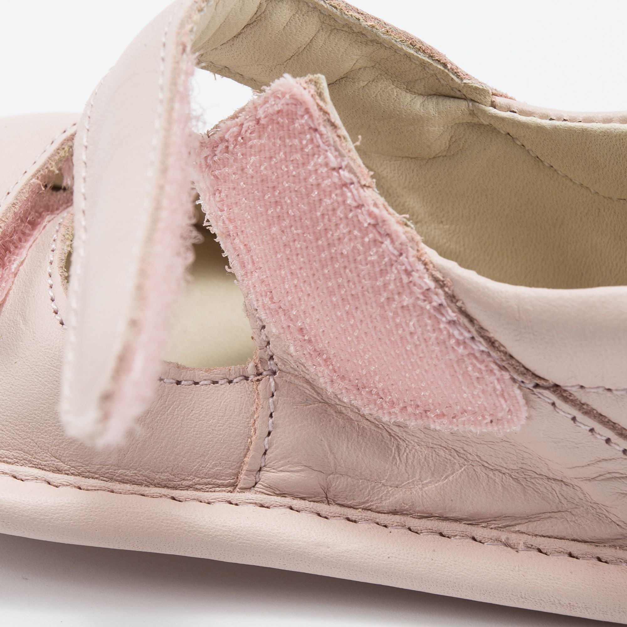 Baby Girls Cotton Candy Leather Sandal