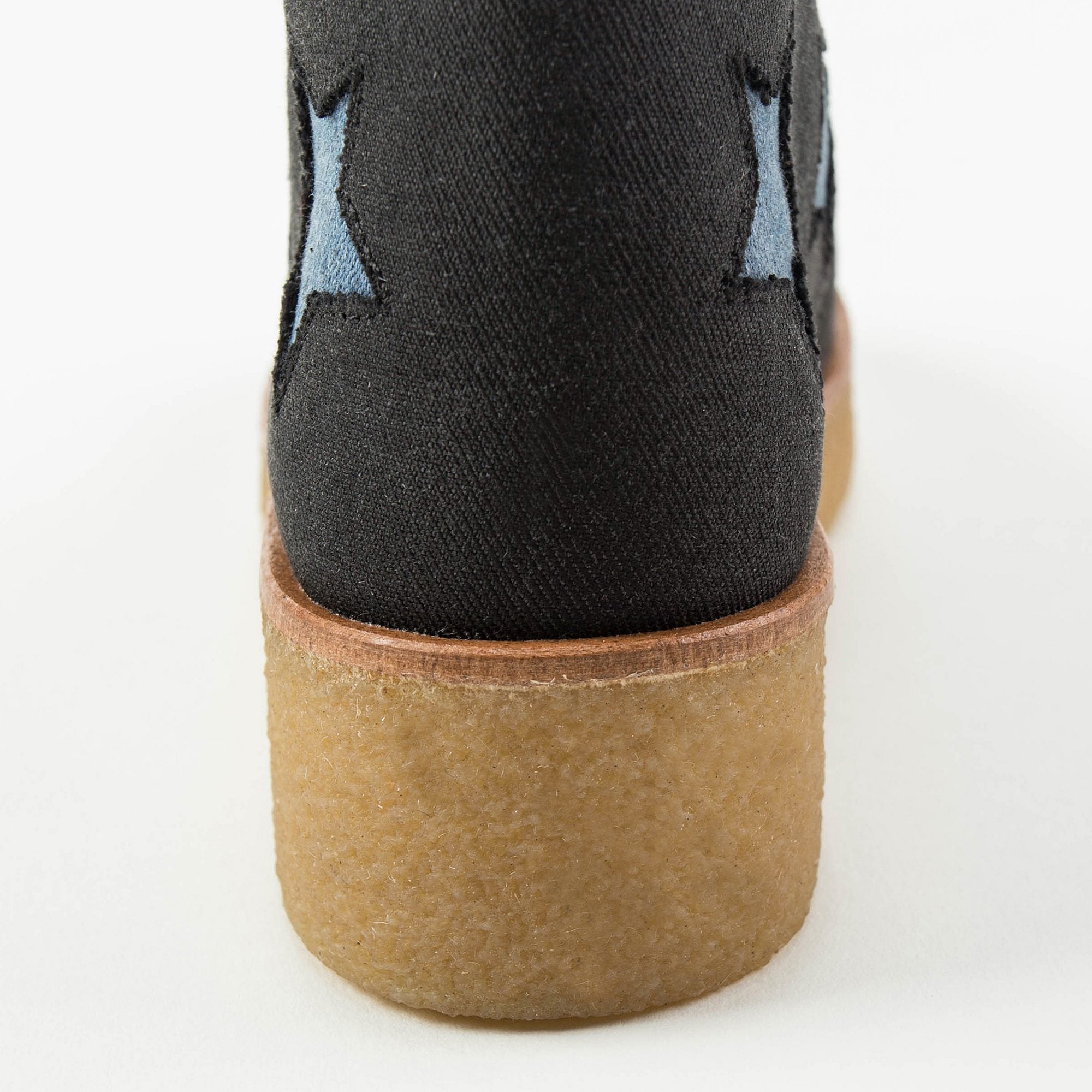 Girls Blue Stars Cotton Shoes