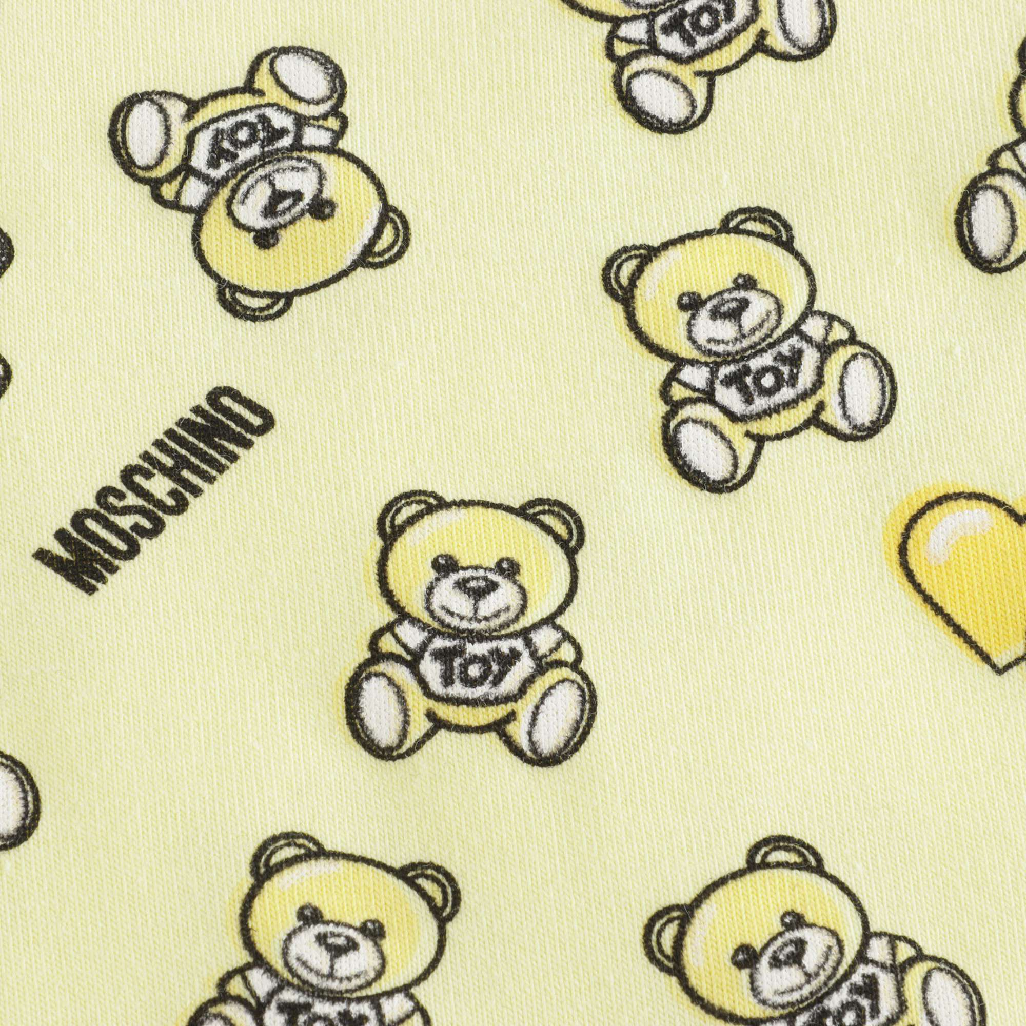 Baby Girls Yellow Cotton Leggings