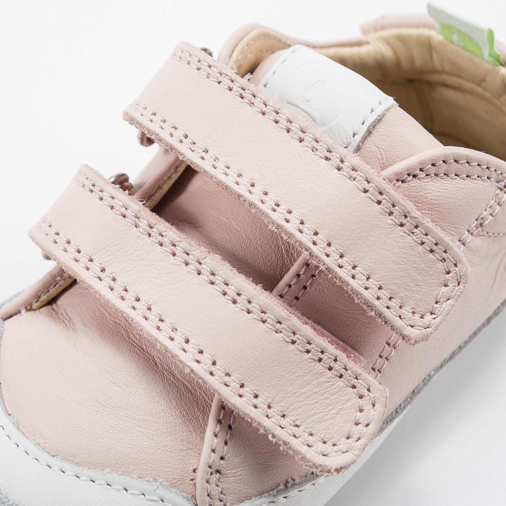 Baby Girls Cotton Candy Leather Shoes