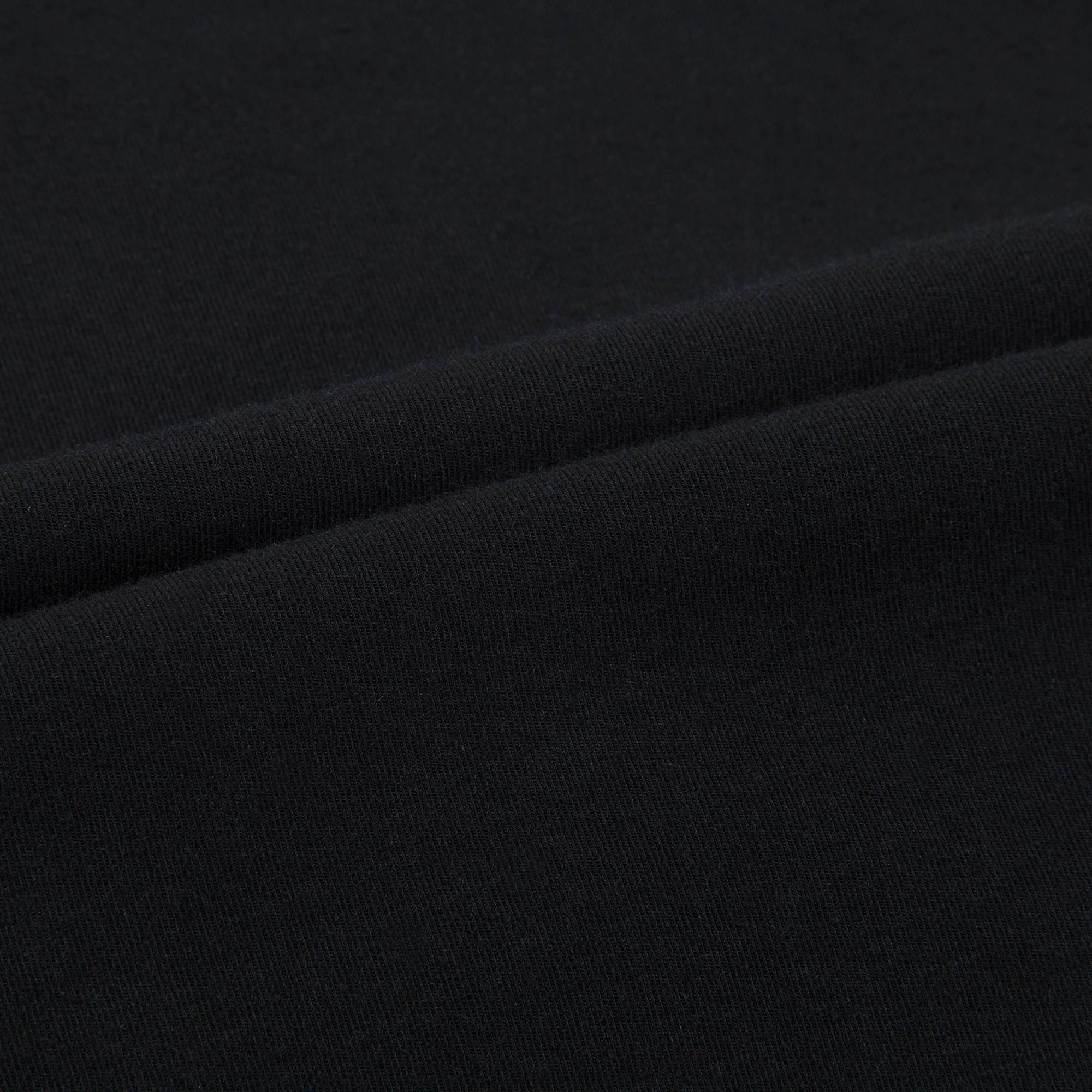 Girls Black "Love" Logo Cotton Sweatshirt