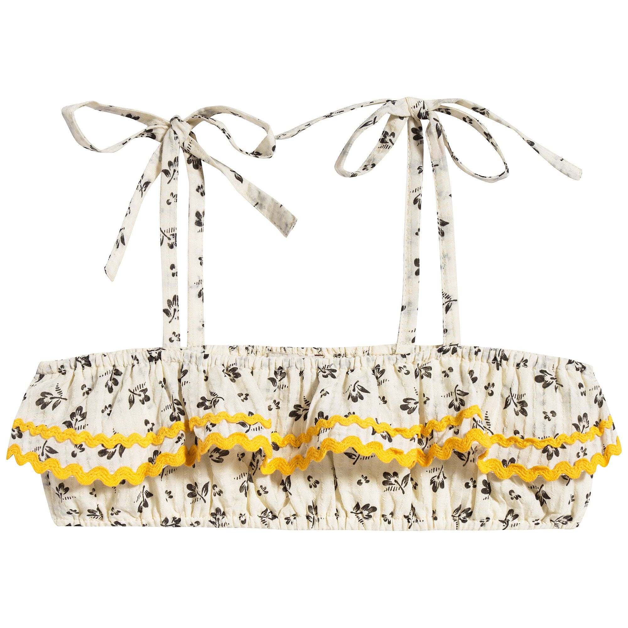 Girls Ditsy Clover Print Floral Swimwear