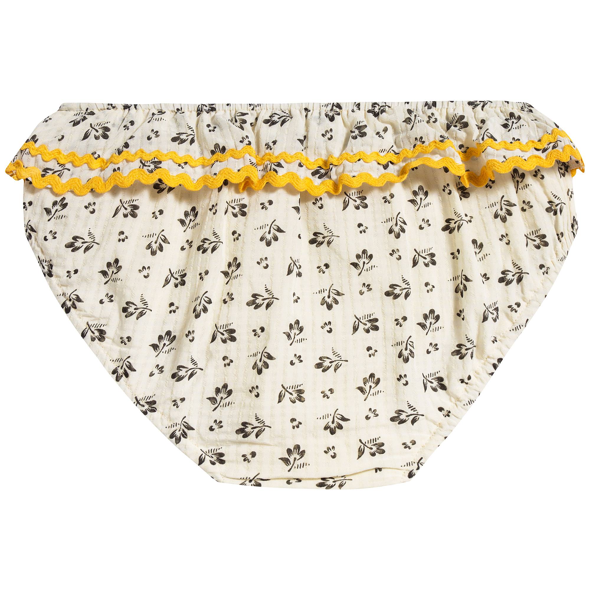 Girls Ditsy Clover Print Floral Swimwear