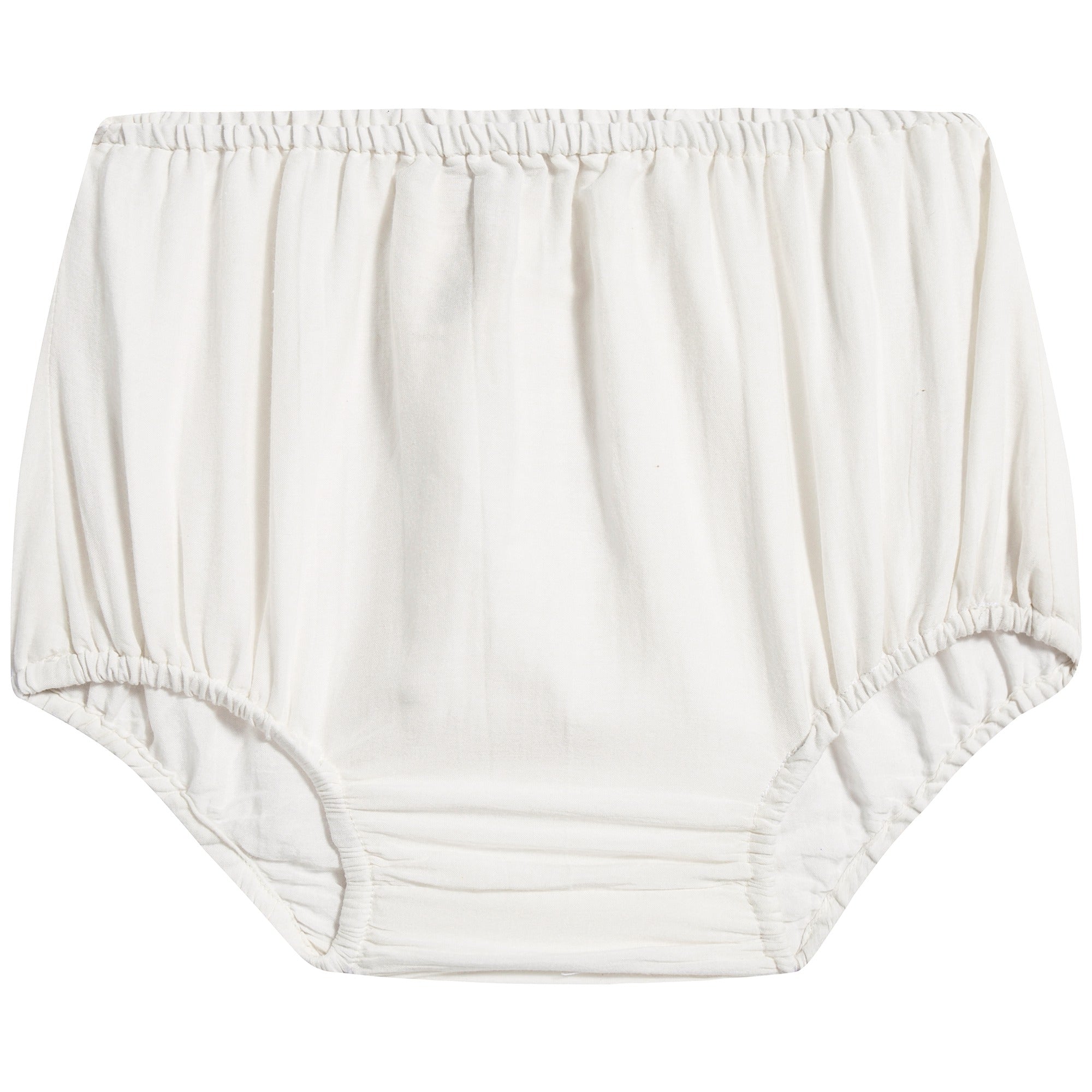 Baby Girls White Cotton Dress